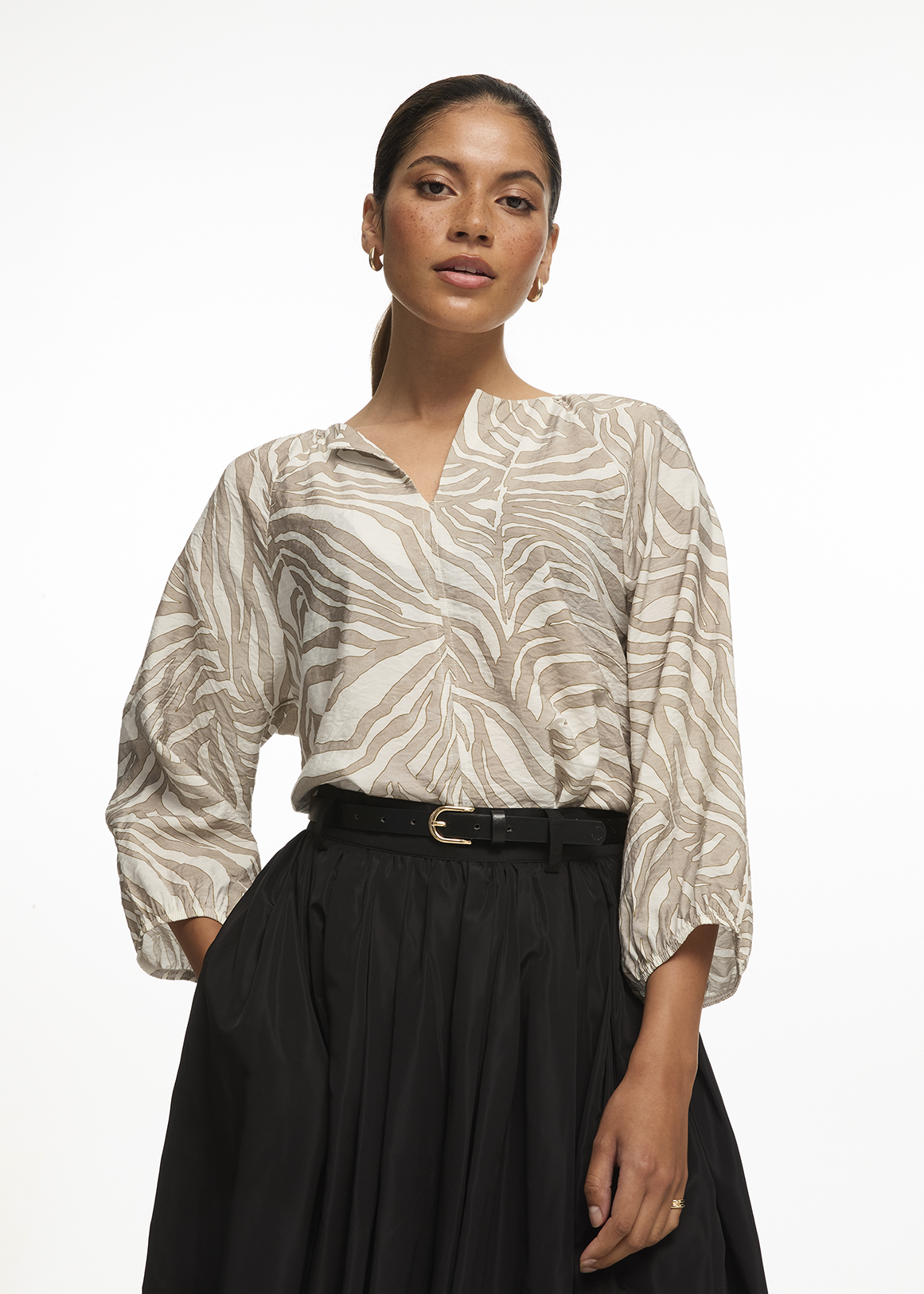 Ameri　BALLOON SLEEVE PLEATS TRENCH Ameri BALLOON SLEEVE PLEATS TRENCH Ameri vintage Balloon