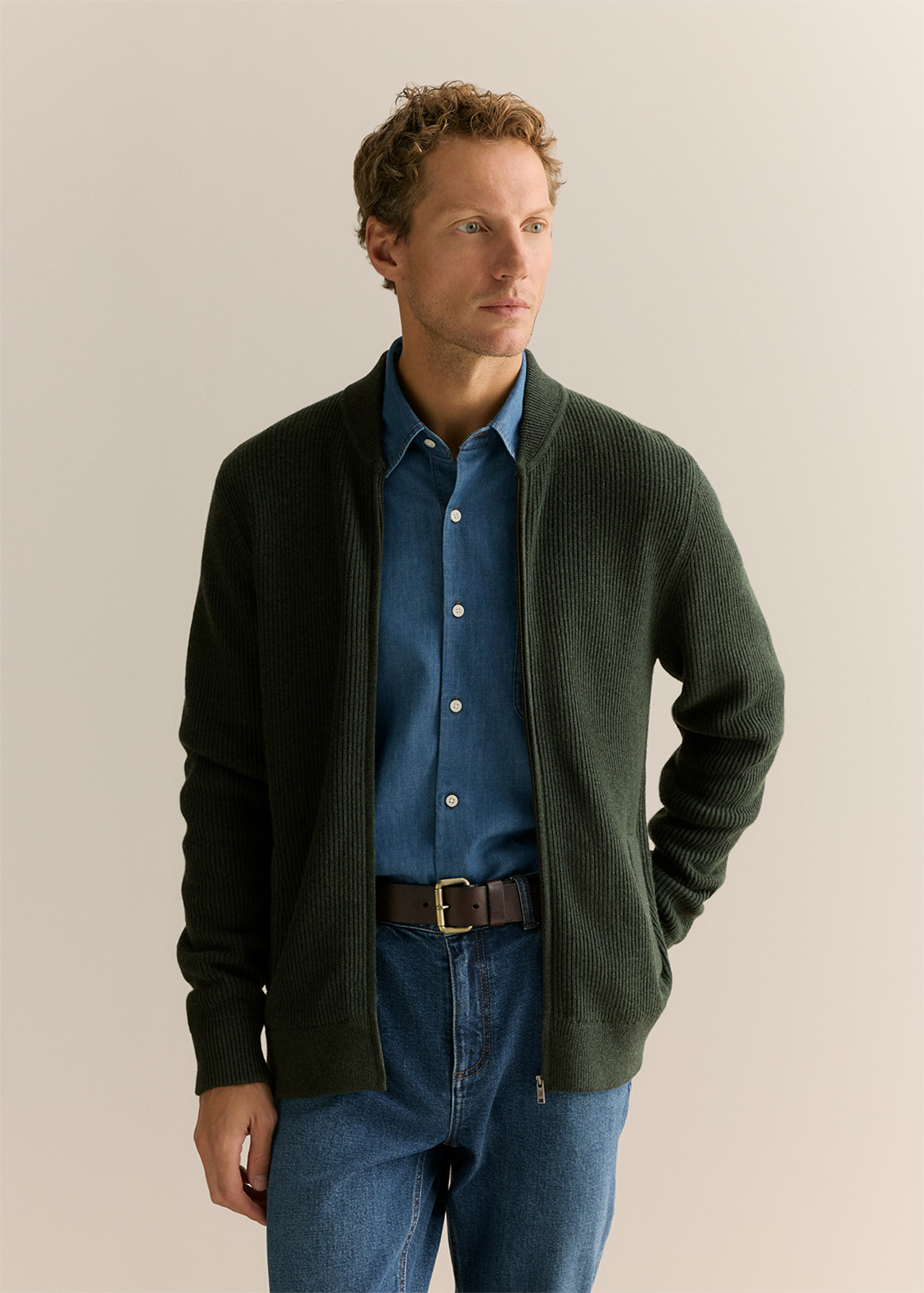 Zip Through Knit Bomber | Woolworths.co.za Zip Through Knit Bomber | Woolworths.co.za