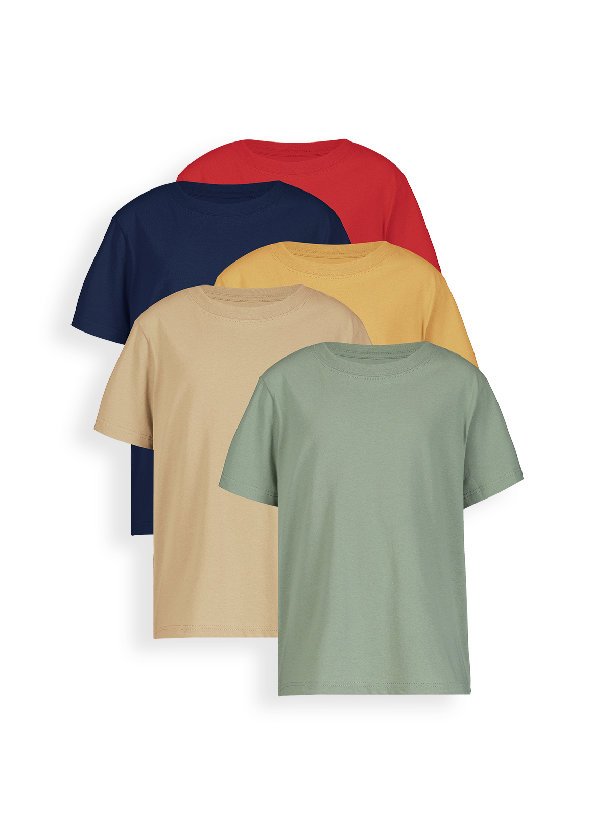 Plain Cotton T-shirts Pack