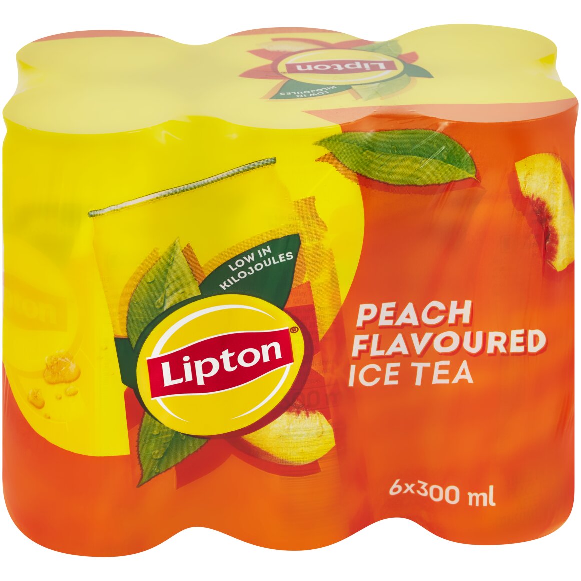 Lipton Peach Flavoured Ice Tea 6 x 300 ml | Woolworths.co.za