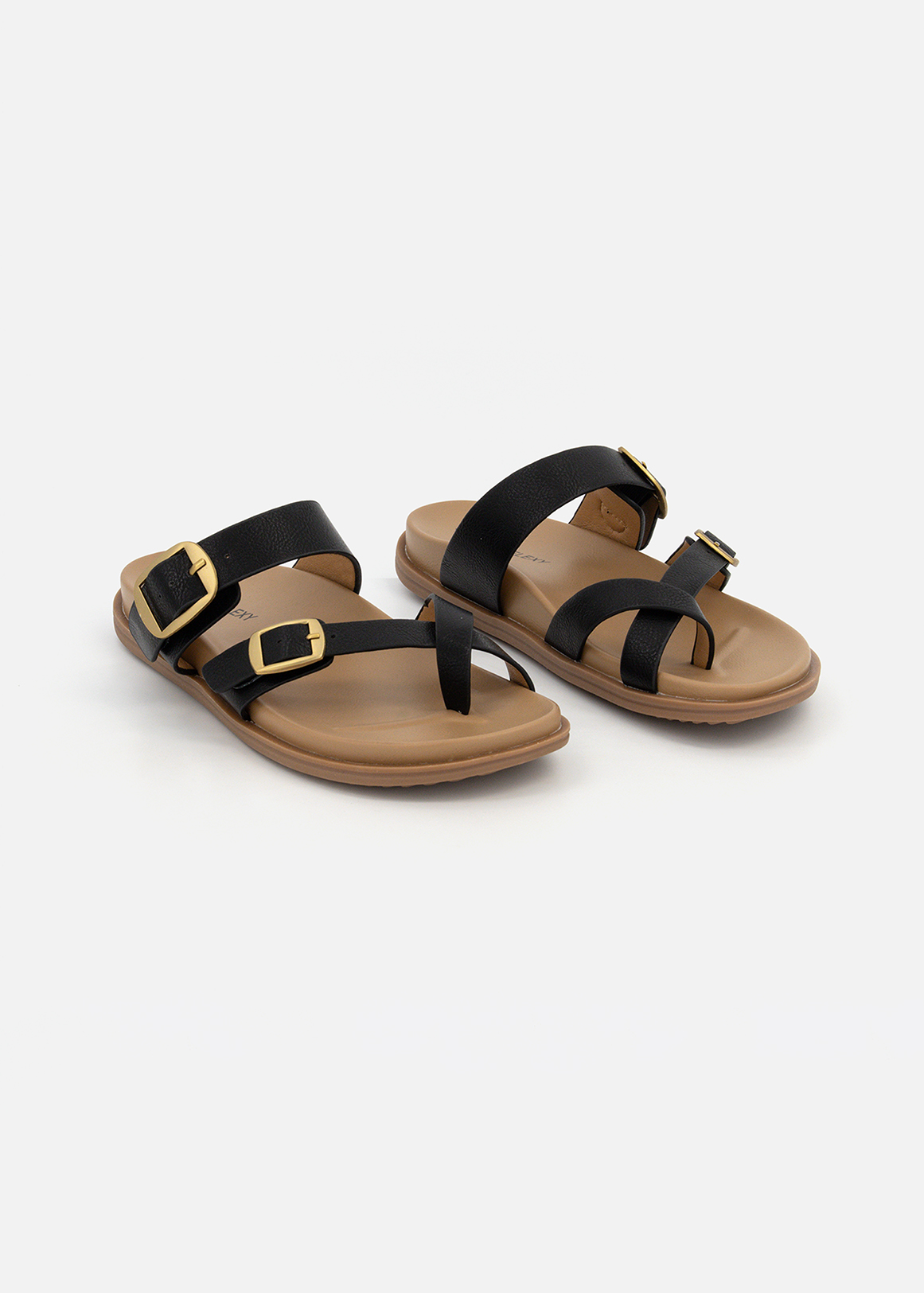 Leather Flats Woolworths Soft And Flexi Shoes Metal Trim Slingback