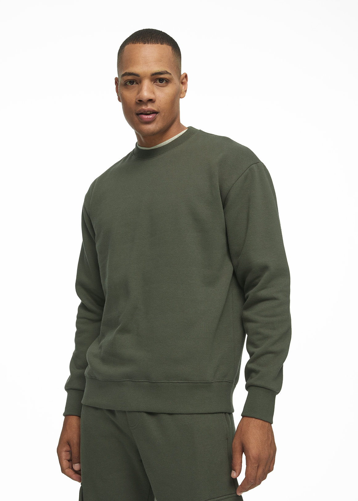 Slim Fit Fleece Sweatshirt | Woolworths.co.za