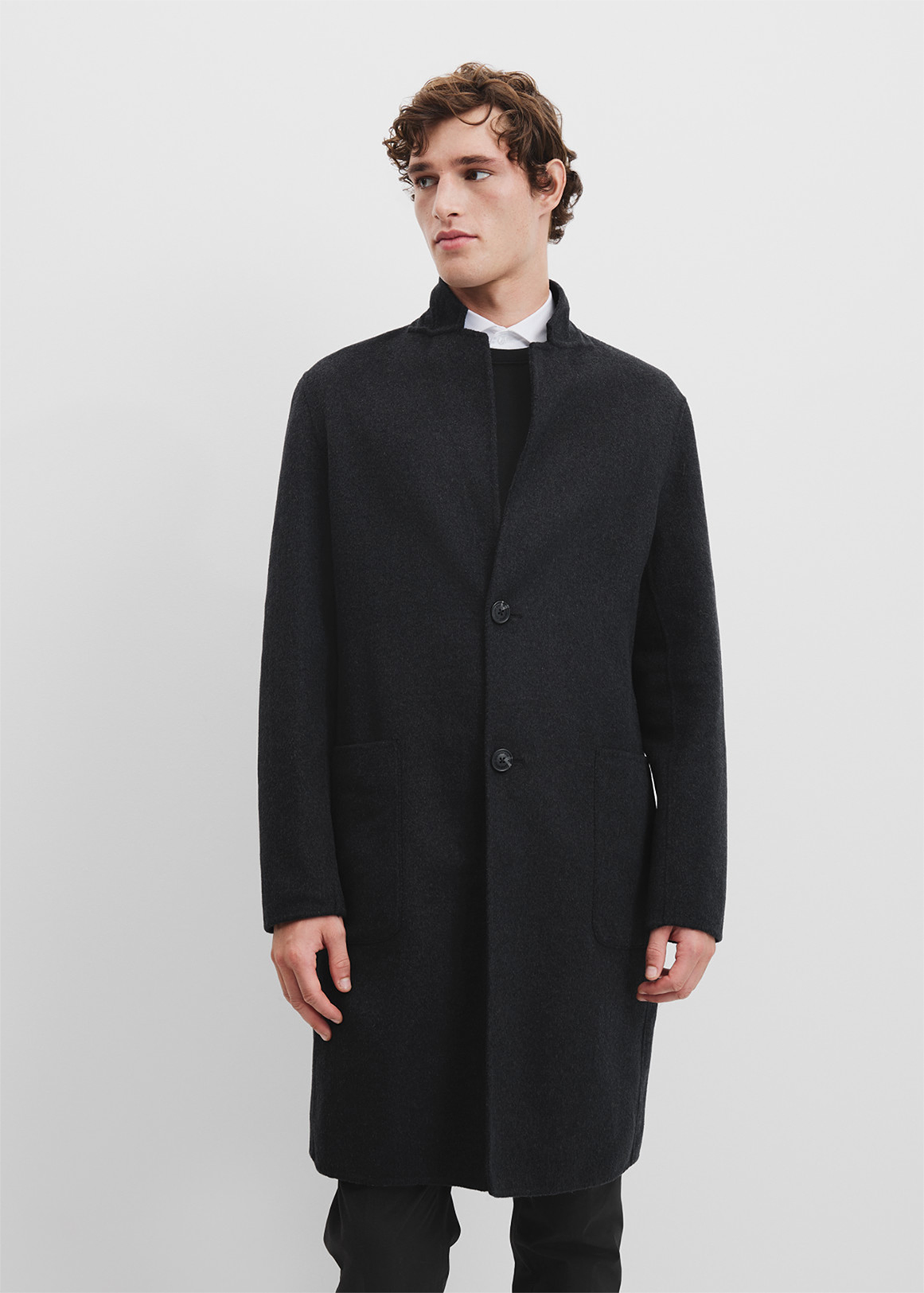 Recycled Wool Blend Double Faced Coat | Woolworths.co.za