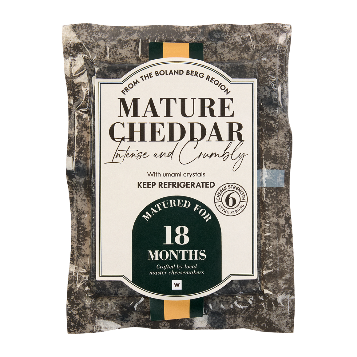 18 Months Mature Cheddar Cheese Avg 300 g | Woolworths.co.za