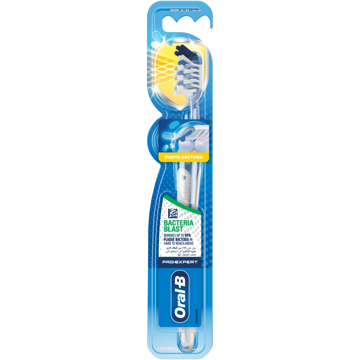 Oral-B Pro-Expert Bacteria Blast Medium Toothbrush | Woolworths.co.za