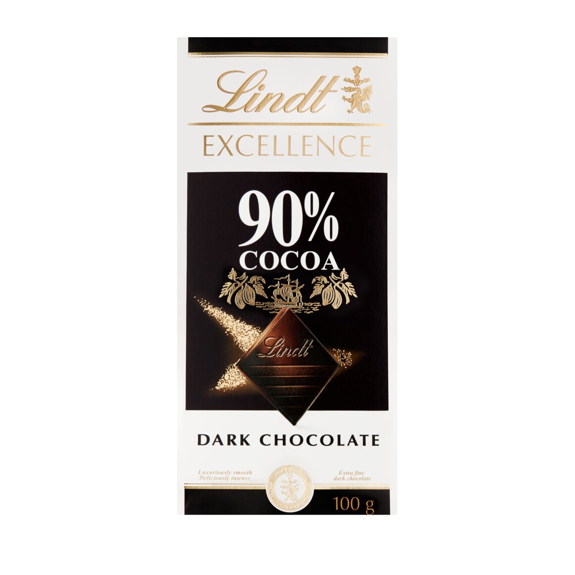 Lindt Excellence 90 % Cocoa Dark Chocolate 100 g | Woolworths.co.za