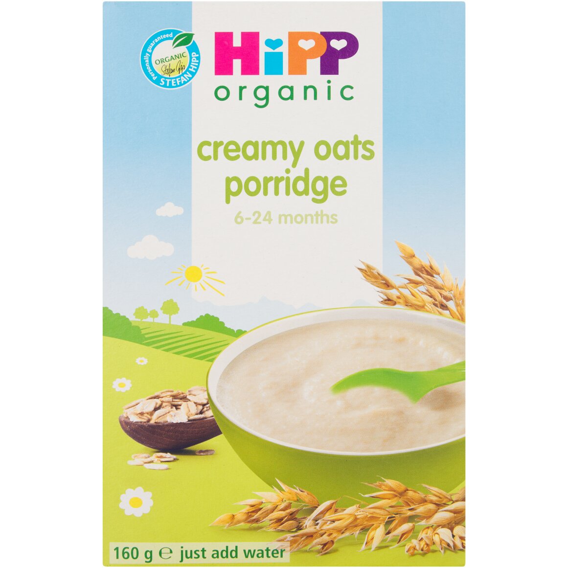 HiPP Organic Creamy Oats Porridge 160 g