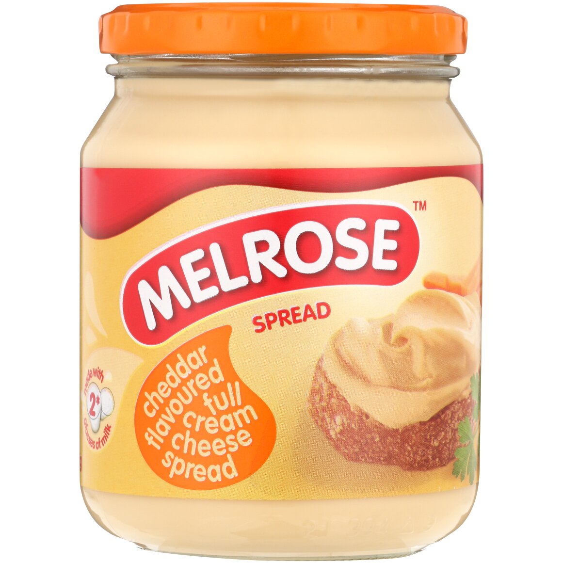 Melrose Cheddar Flavoured Full Cream Cheese Spread 400 g