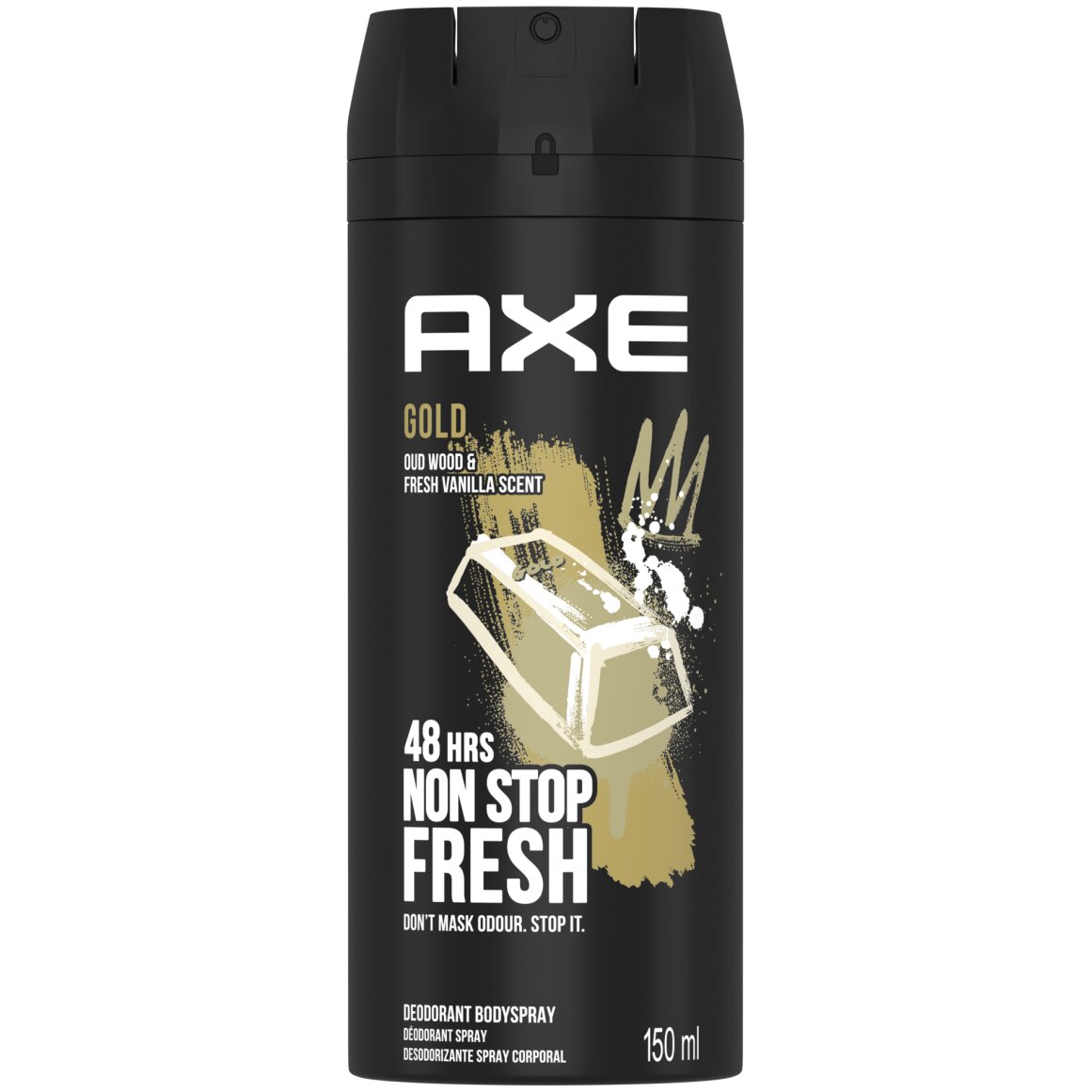 Axe Gold Deodorant Spray 150 ml | Woolworths.co.za