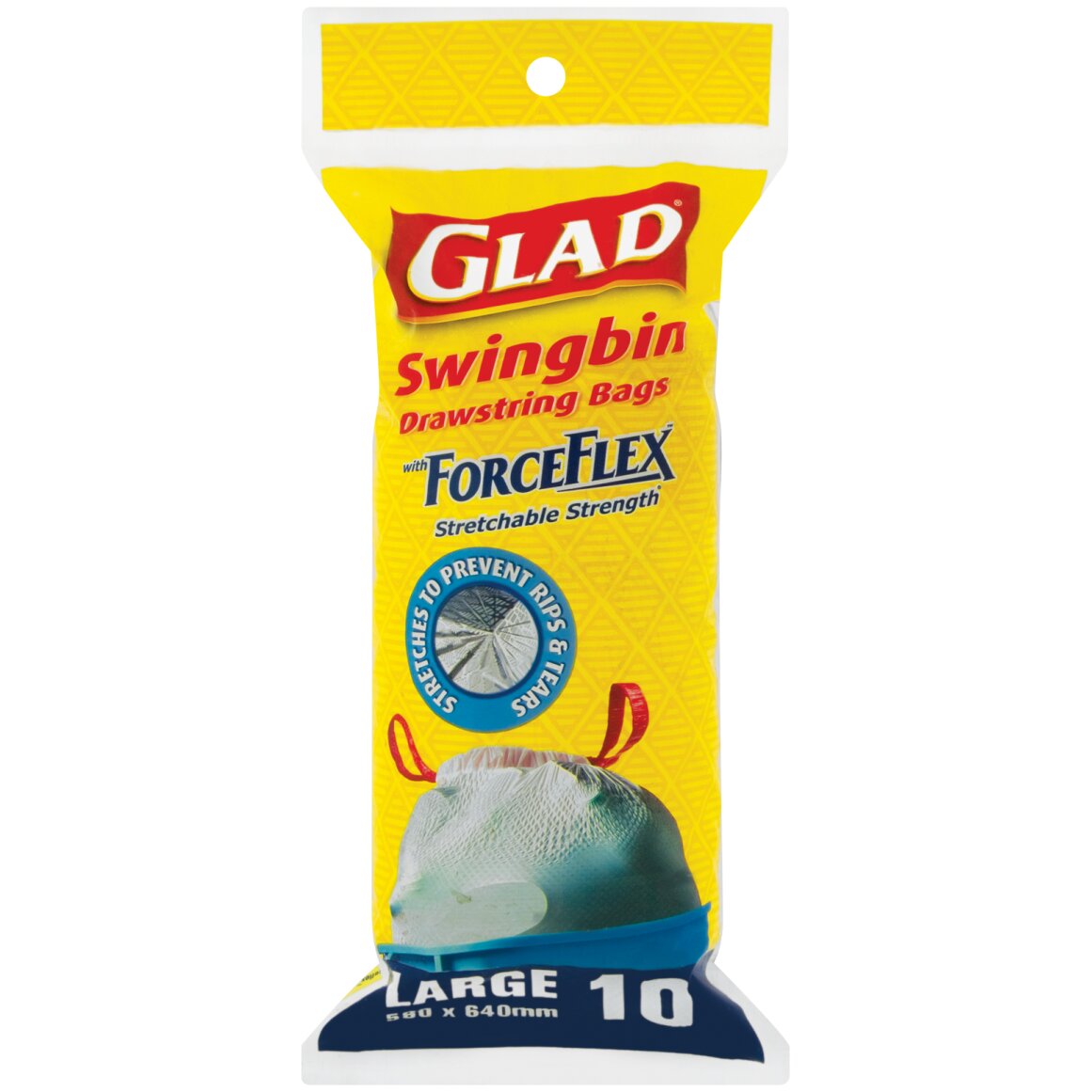 Glad Swingbin Drawstring Bags 10 pk | Woolworths.co.za