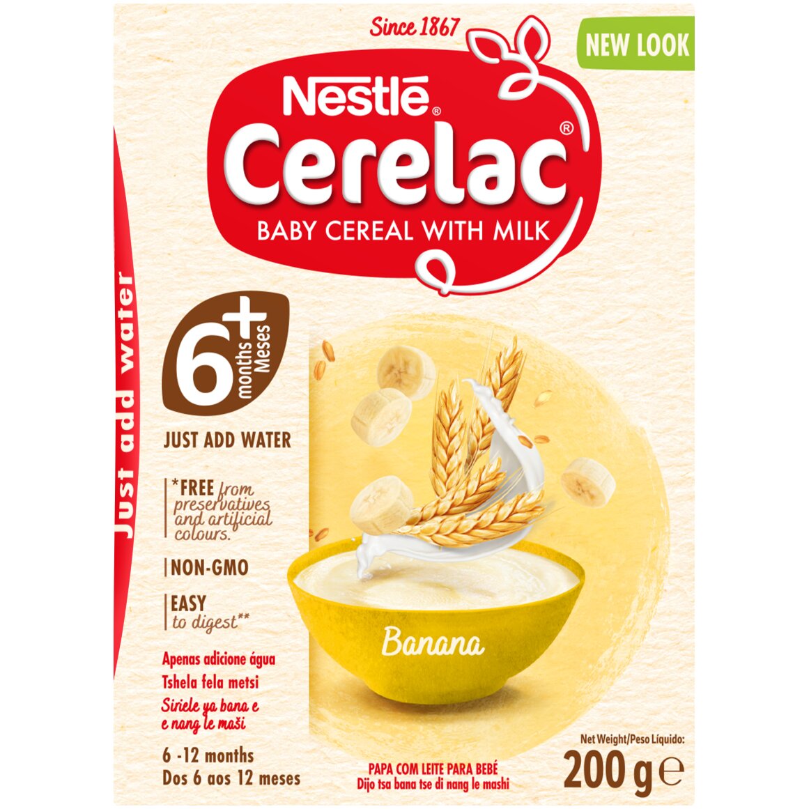 Nestlé Cerelac Banana Baby Cereal From Months 200 g Woolworths