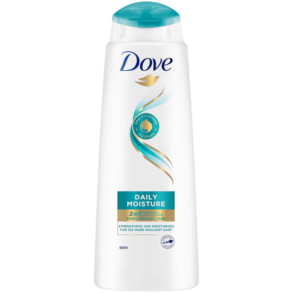 Dove Daily Moisture 2-in-1 Shampoo and Conditioner 400 ml