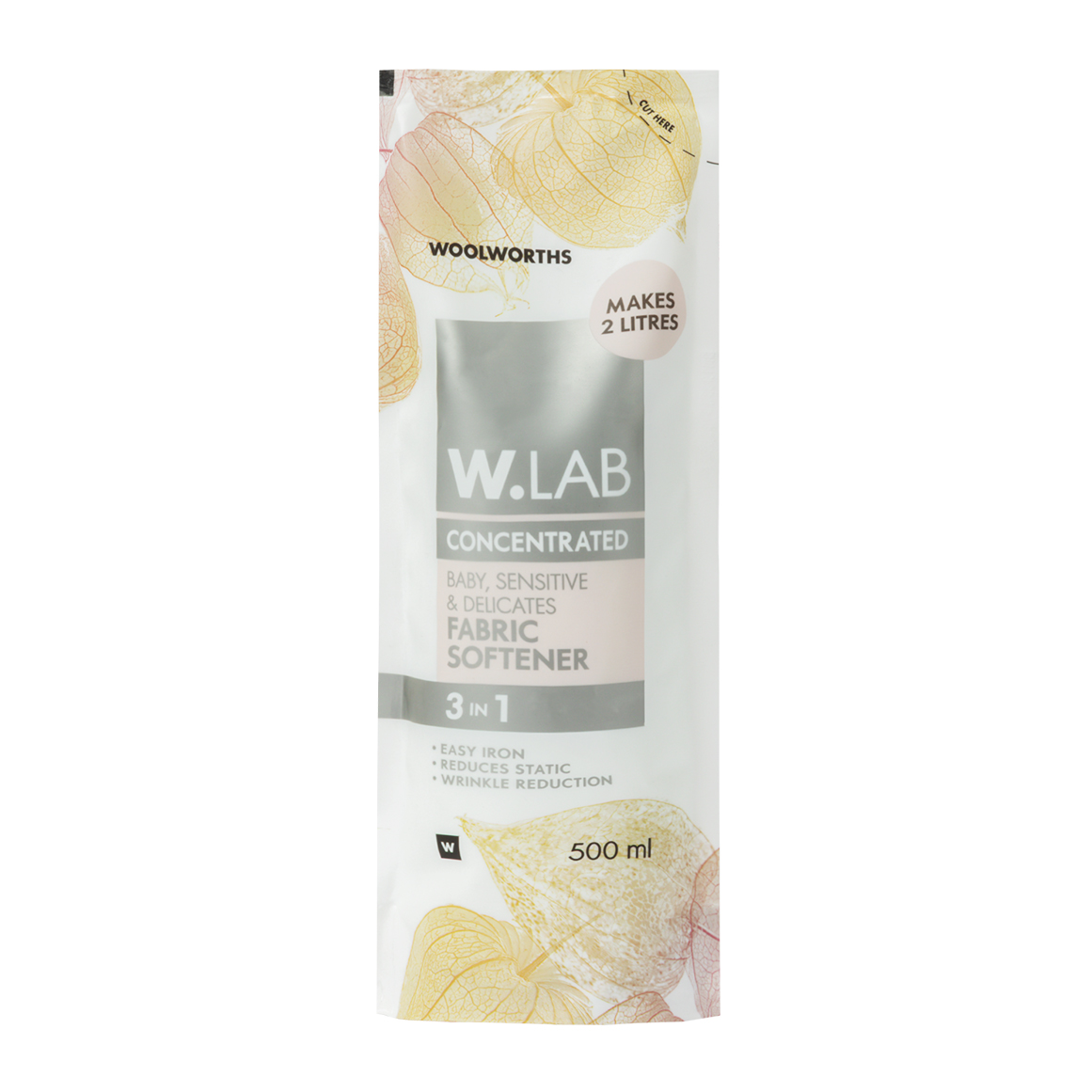 W.Lab 3-in-1 Hypo-Allergenic Fragranced Fabric Softener Refill 500