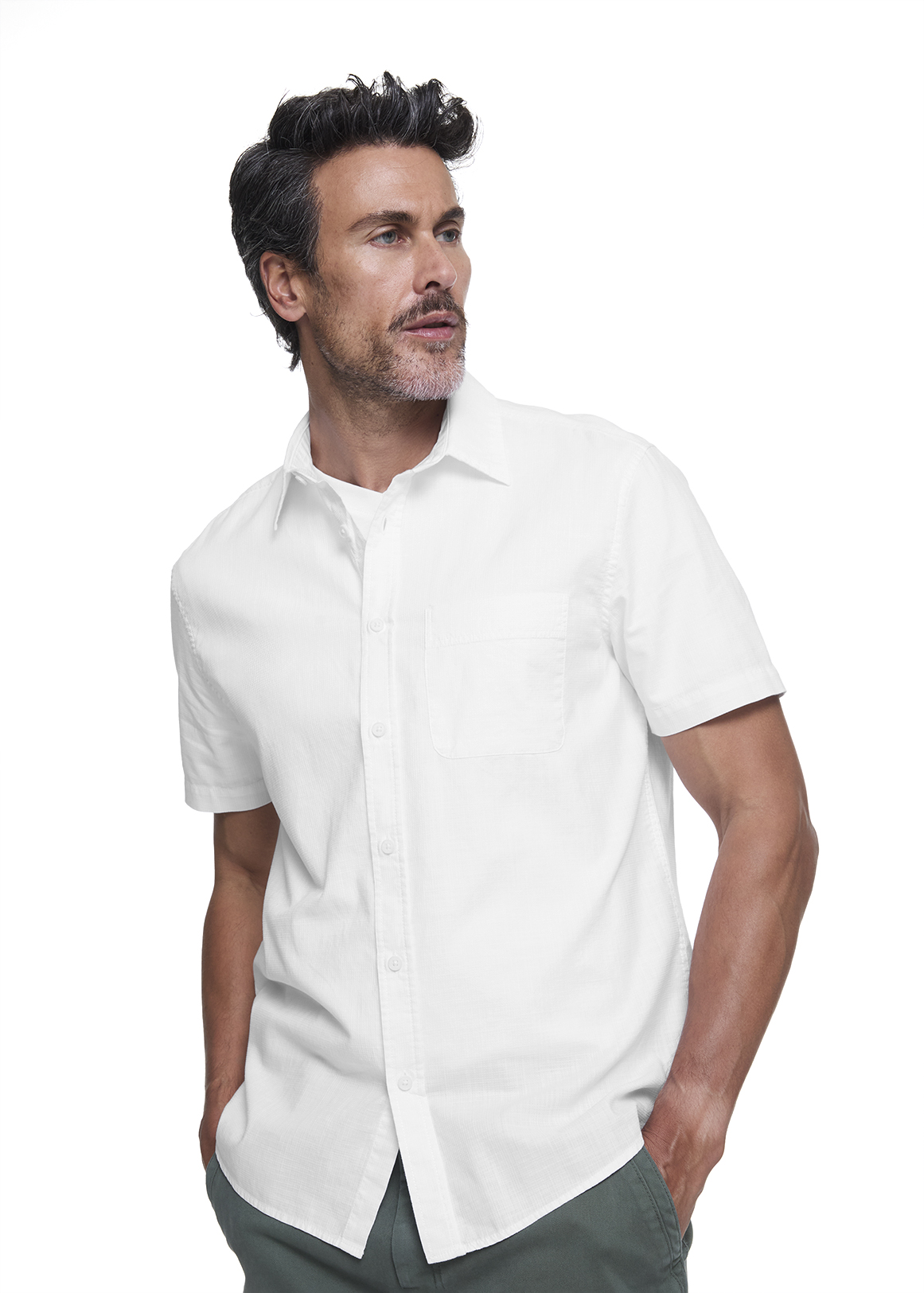 Textured Cotton Shirt | Woolworths.co.za