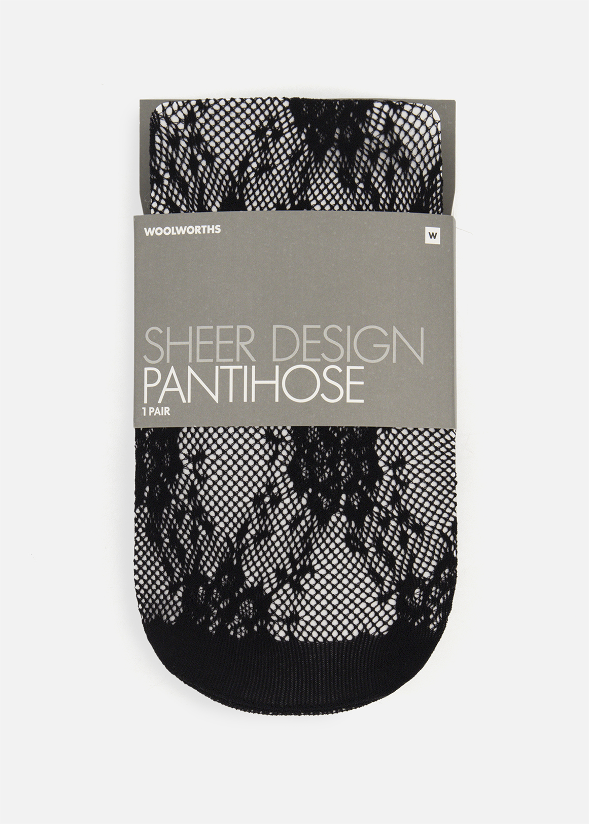 Floral Lace Sheer Pantihose