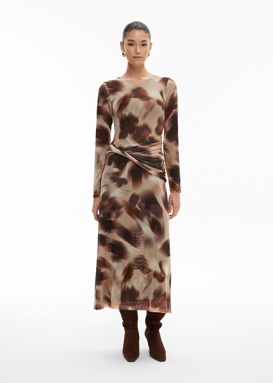 Mesh Twist Front Dress | Woolworths.co.za Mesh Twist Front Dress | Woolworths.co.za