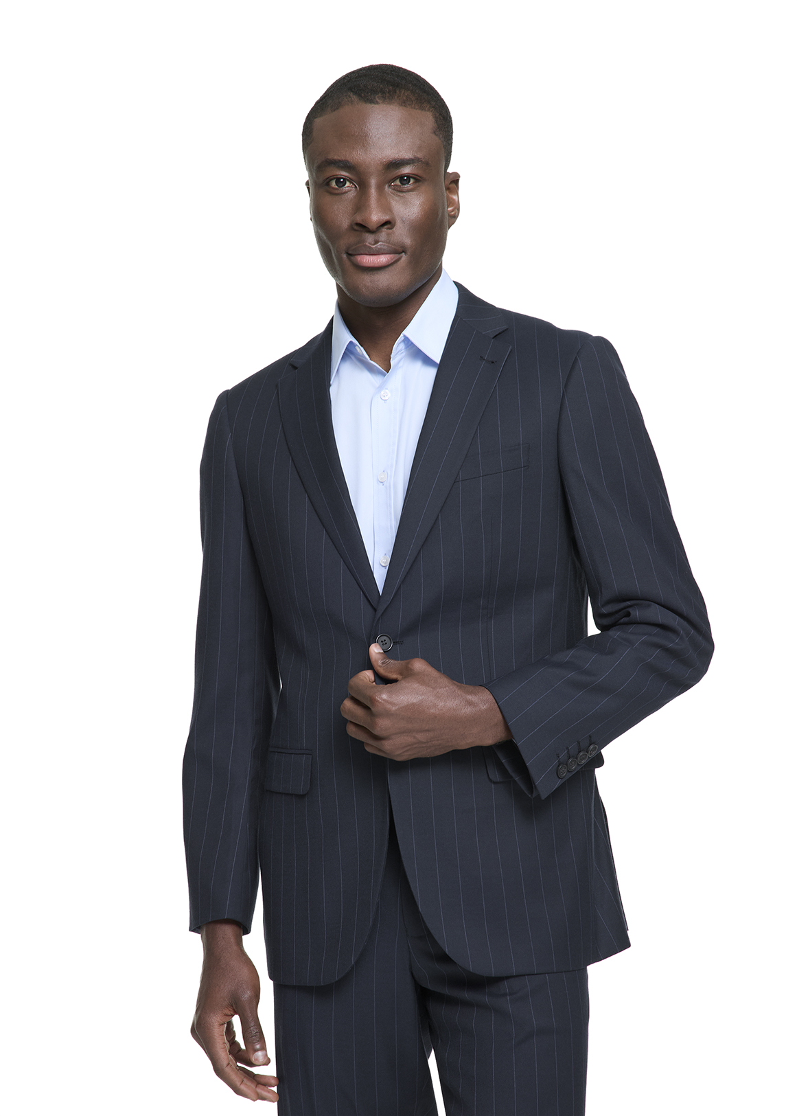 R*s様 MASU 21AW WIDE LAPEL TAILORED JACKE Navy Stripe Viscose Blend Suit Jacket | Woolworths.co.za