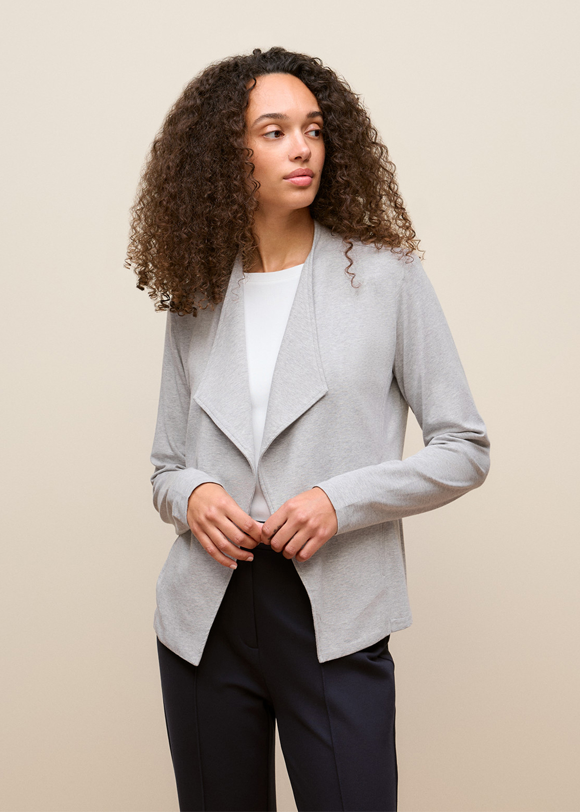 Bamboo Viscose Marle Jacket | Woolworths.co.za