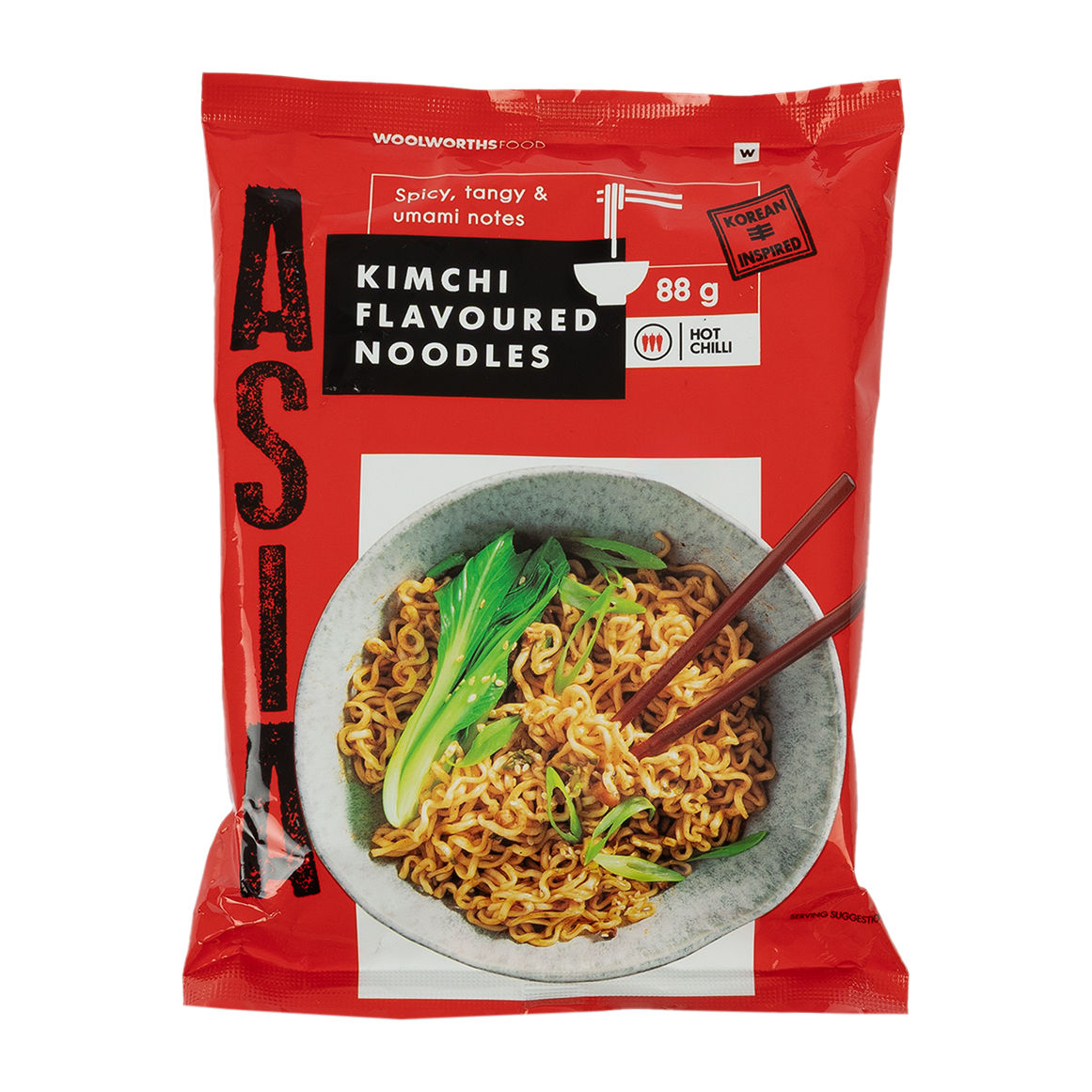 Asian Kimchi Flavoured Noodles 88 g | Woolworths.co.za