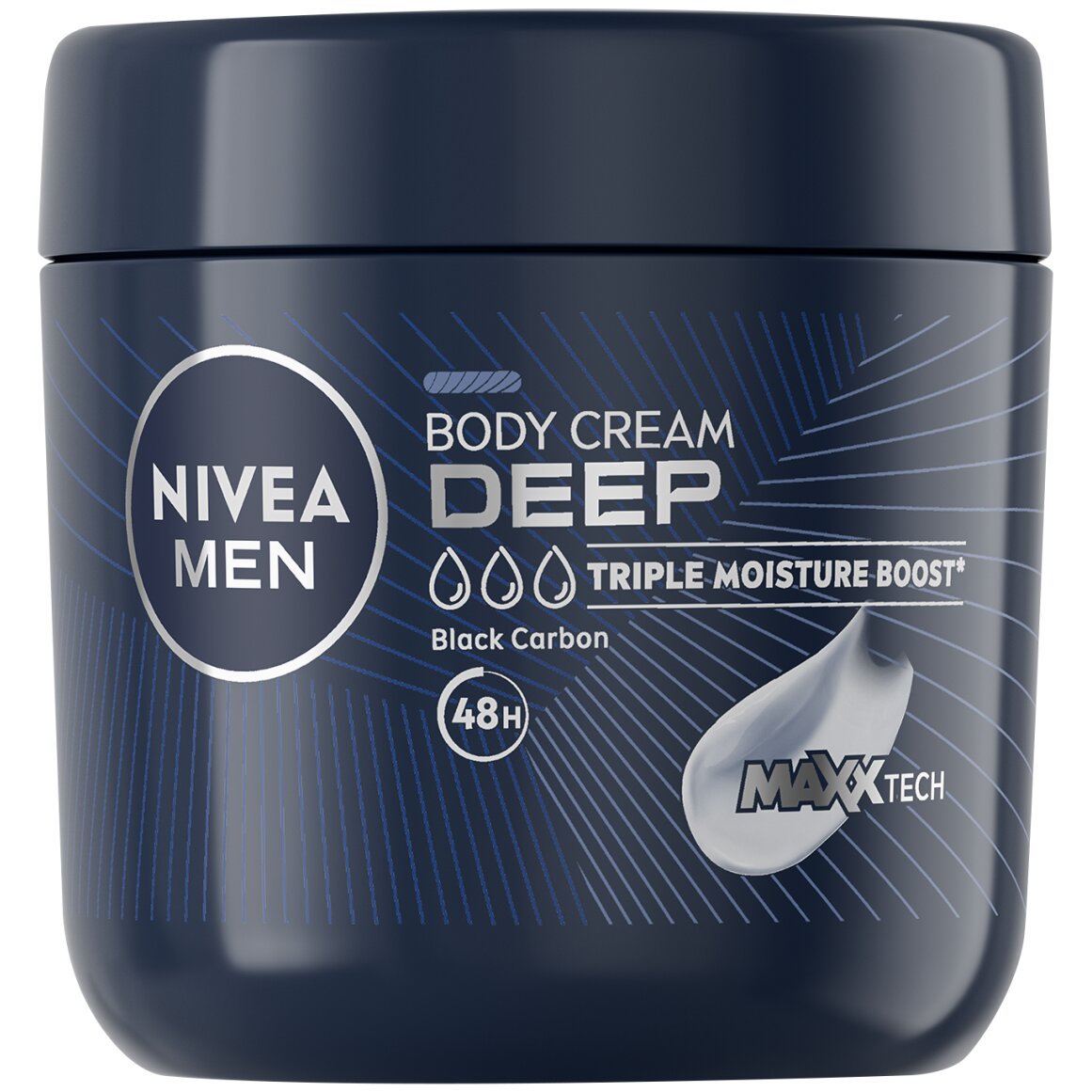 Nivea Men Deep Impact Body Cream for Normal Skin 400 ml