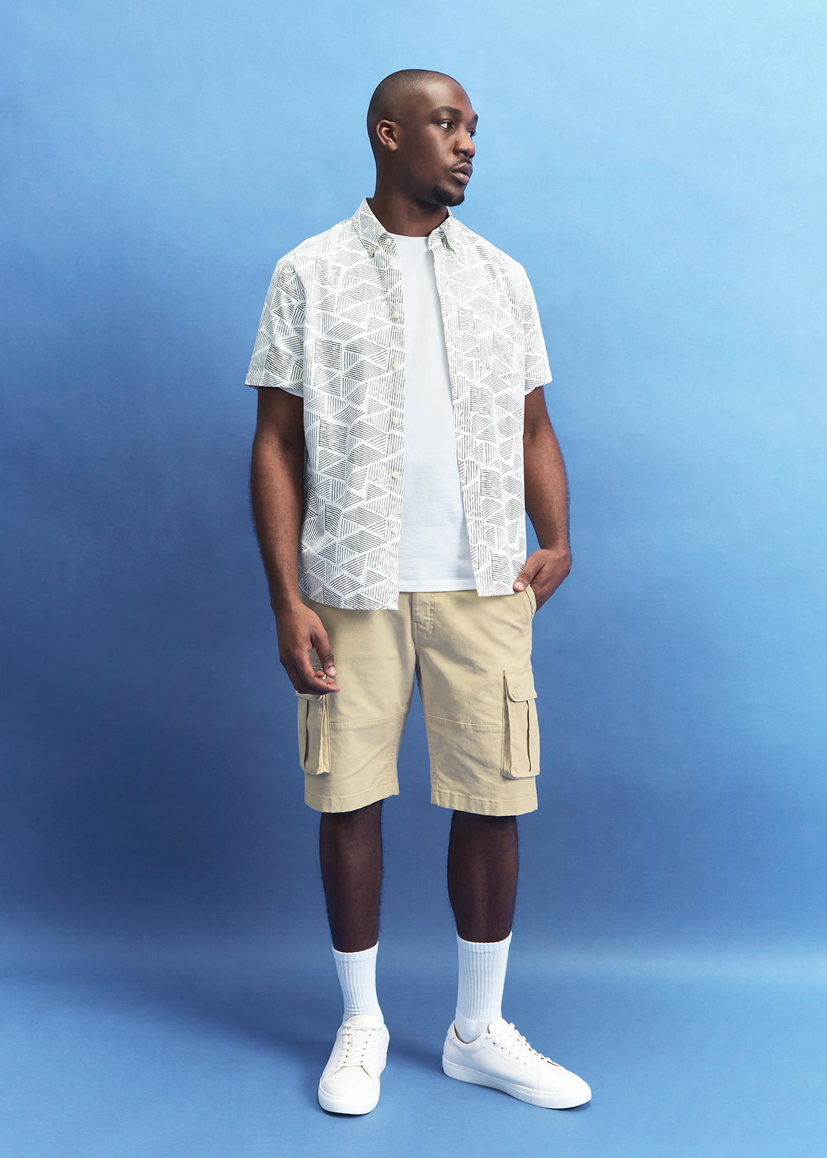 Stretch Cotton Cargo Shorts | Woolworths.co.za