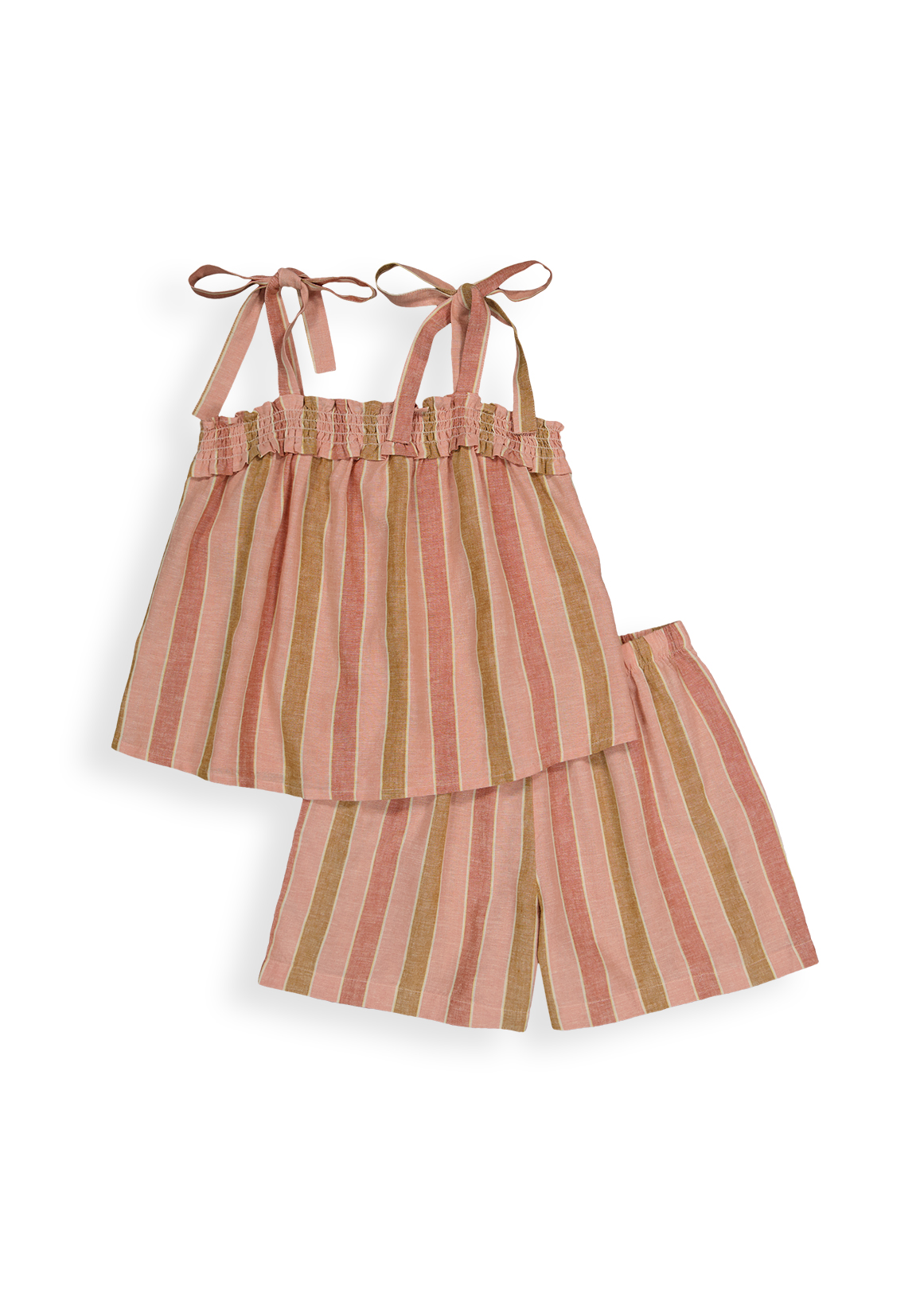Linen Blend Strappy Top & Shorts Set | Woolworths.co.za
