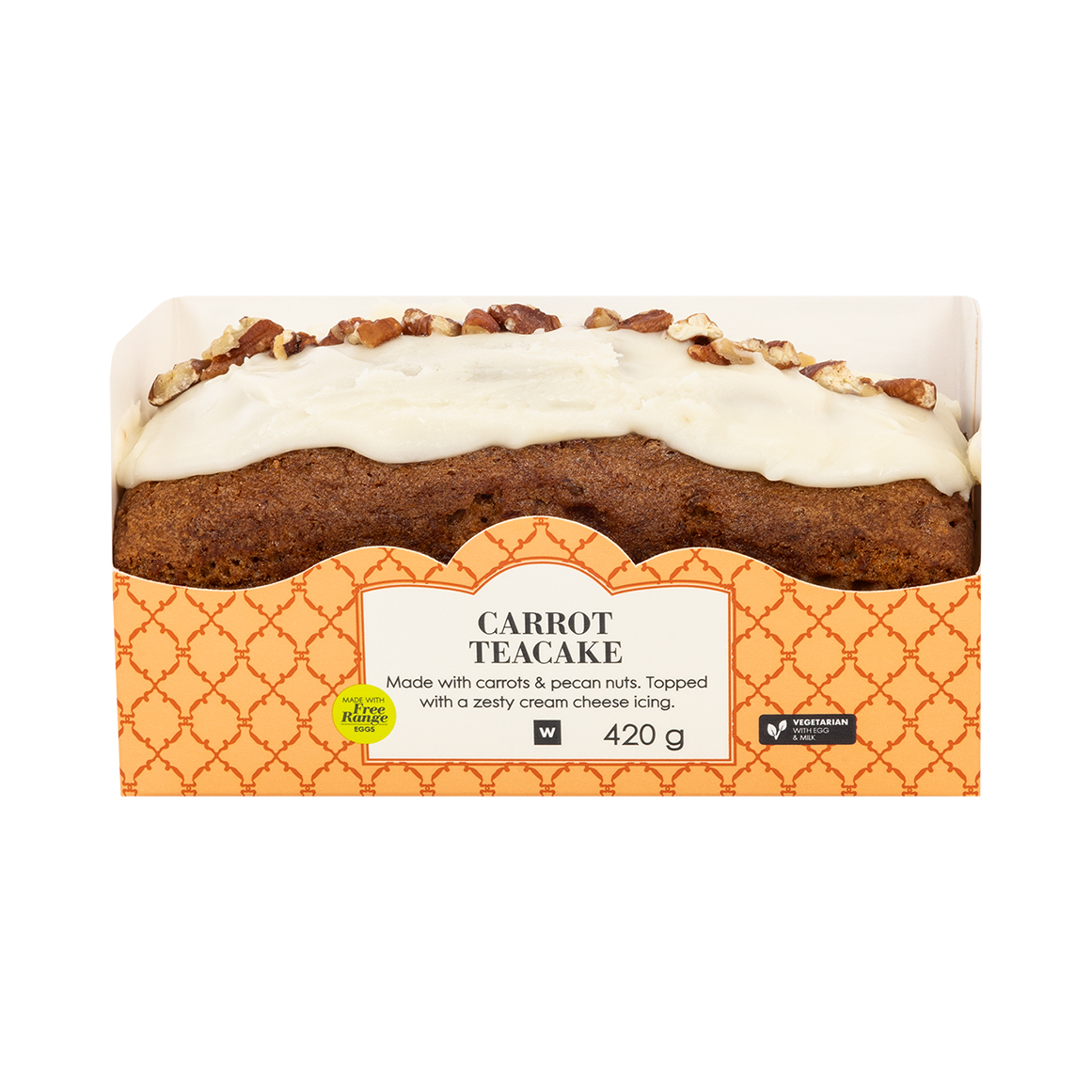 Carrot Teacake Loaf 420 g | Woolworths.co.za
