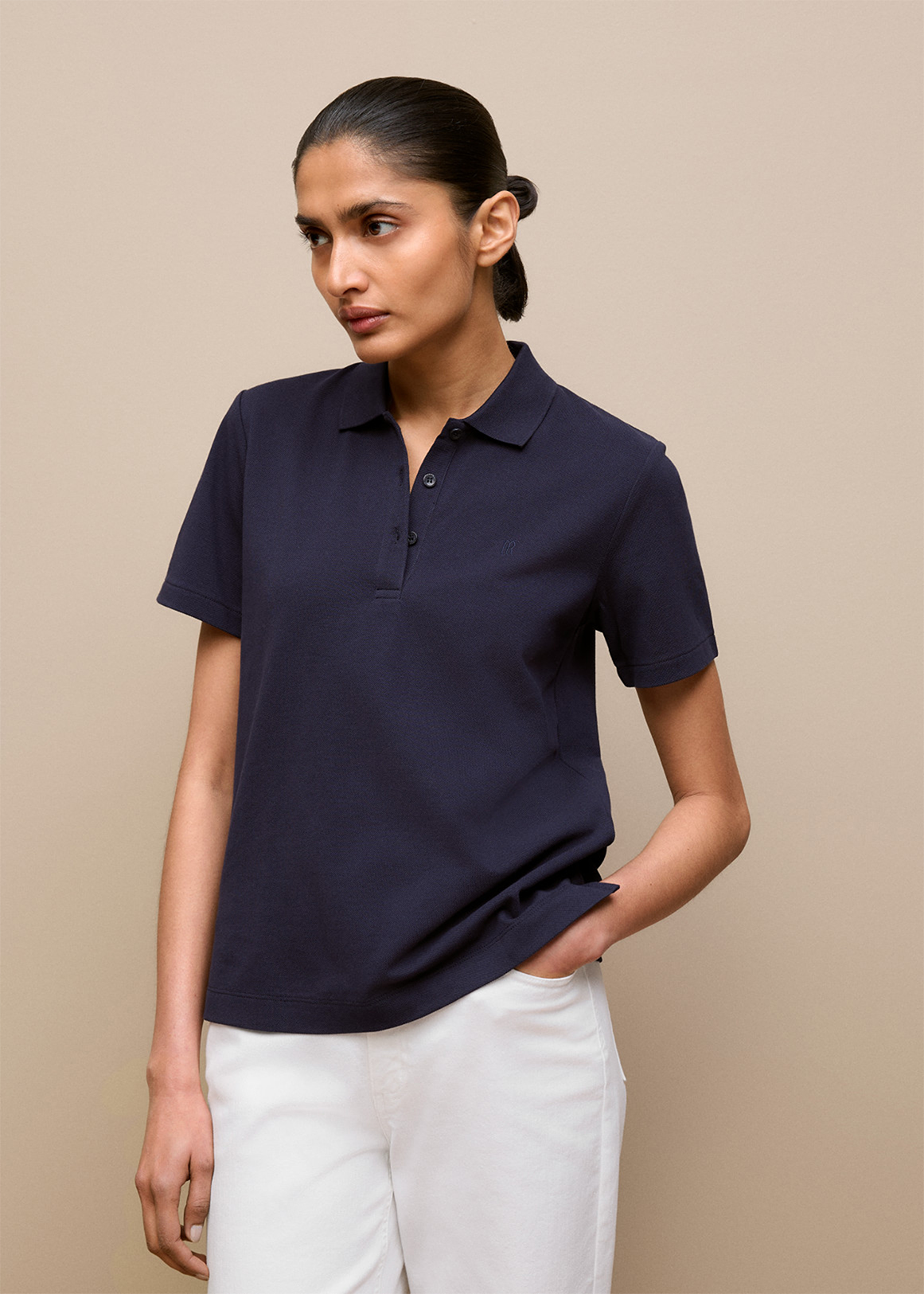 Australian Cotton Pique Classic Monogram Polo | Woolworths.co.za