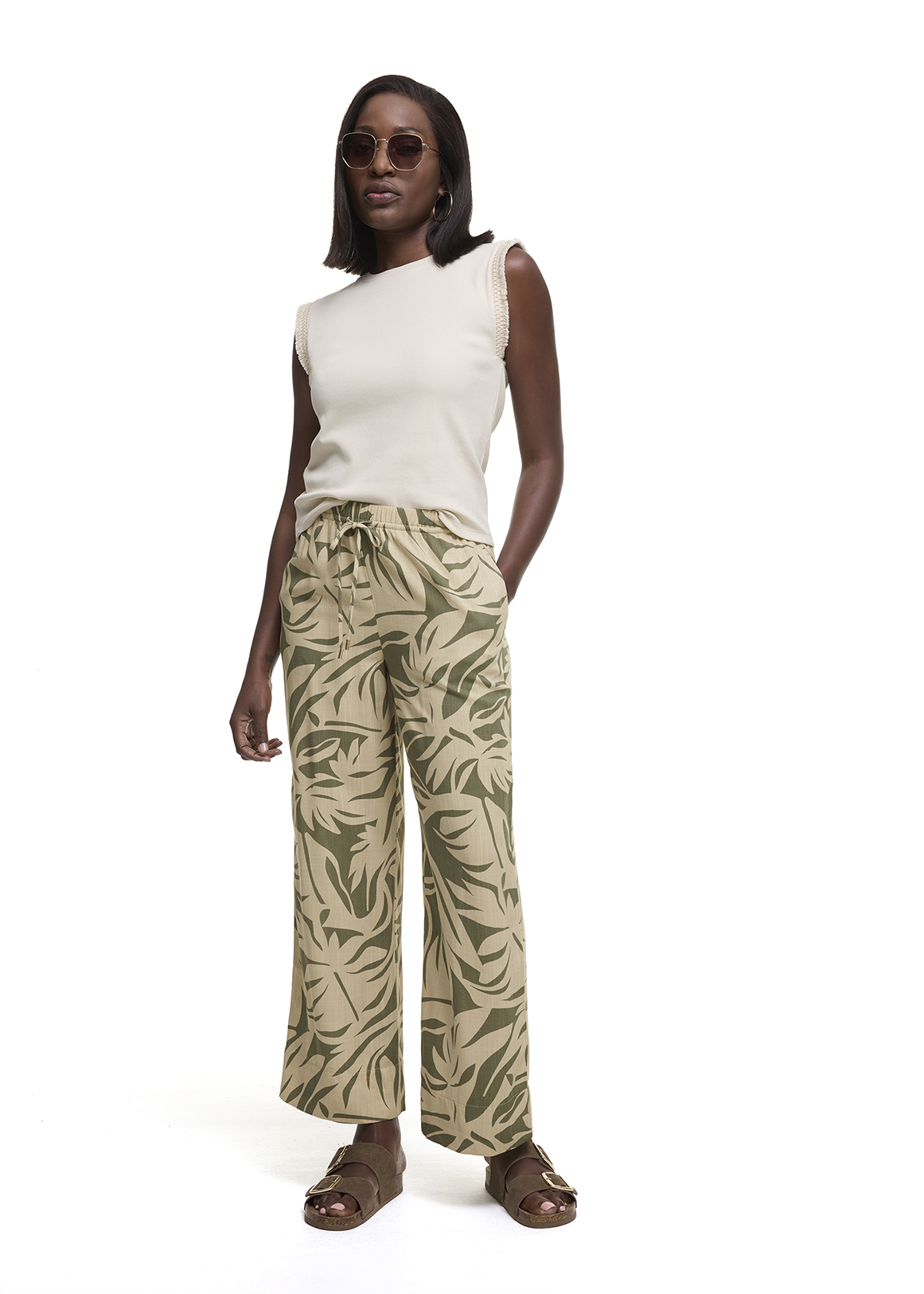 Viscose Wide Leg Pants | Woolworths.co.za