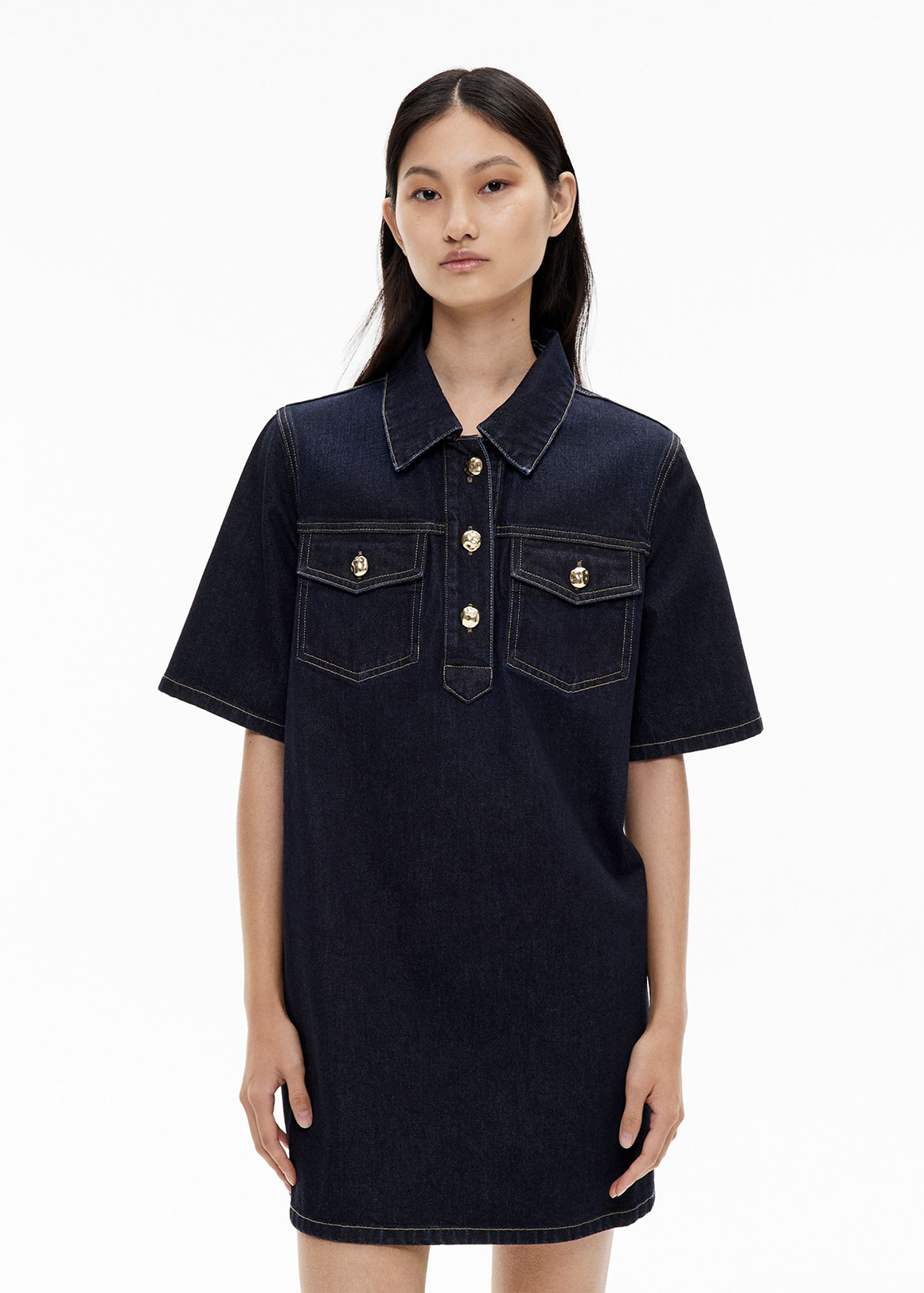 Denim Tee Dress