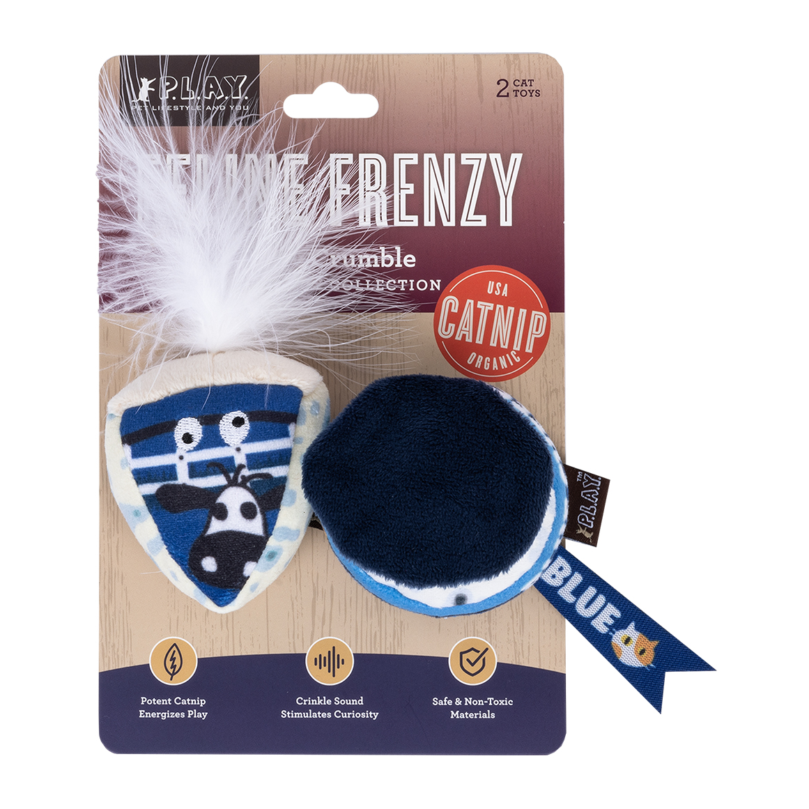 P.L.A.Y. Feline Frenzy Kitty Crumble 2 pcs | Woolworths.co.za