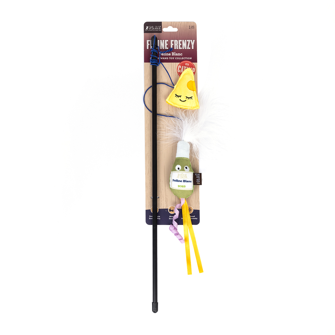 P.L.A.Y. Feline Frenzy Feline Blanc Catnip Wand Toy | Woolworths.co.za