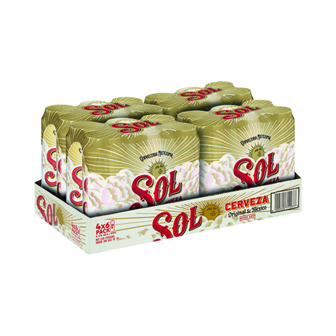 Sol Cerveza Lager 24 x 500 ml | Woolworths.co.za