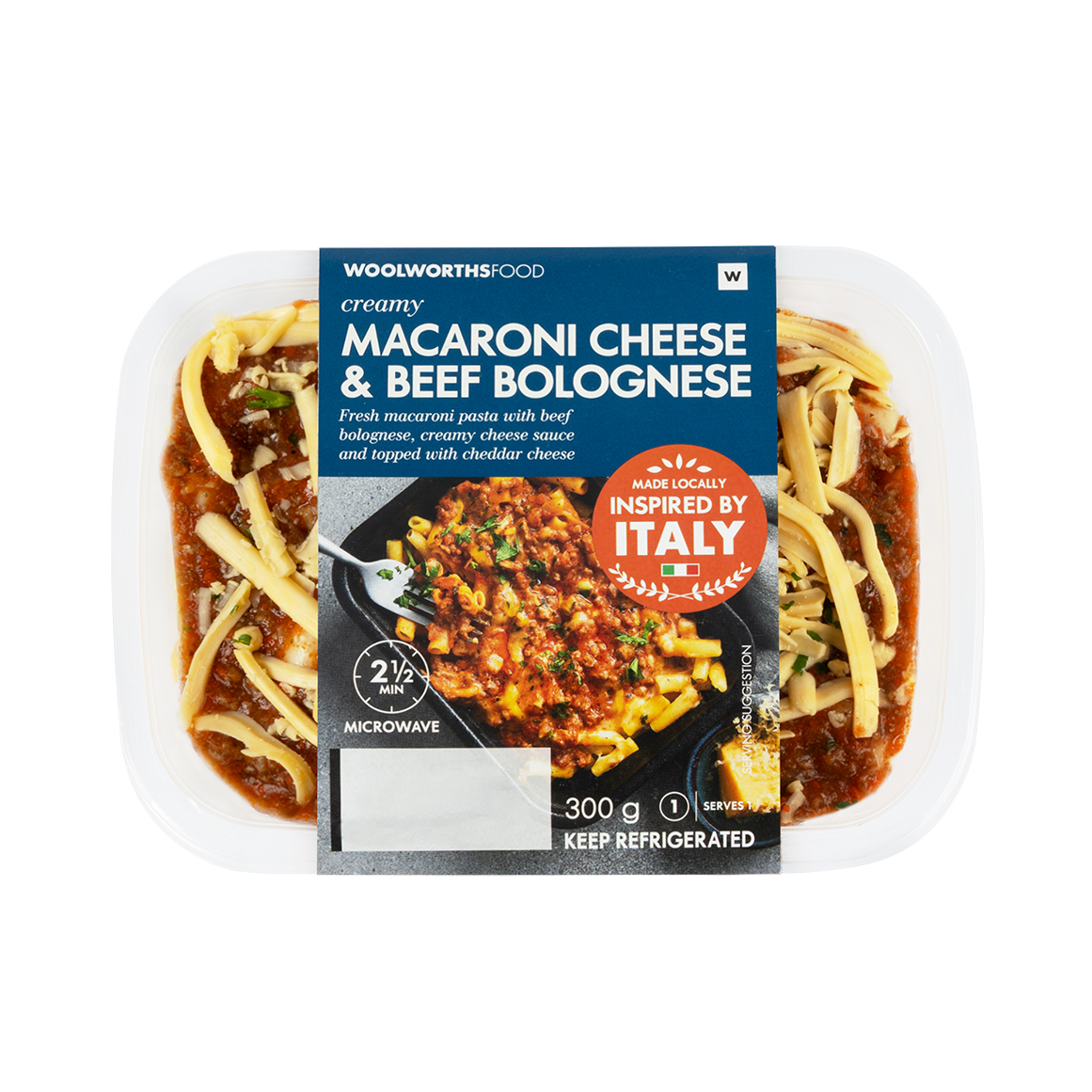 Macaroni Cheese Beef Bolognese 300 g