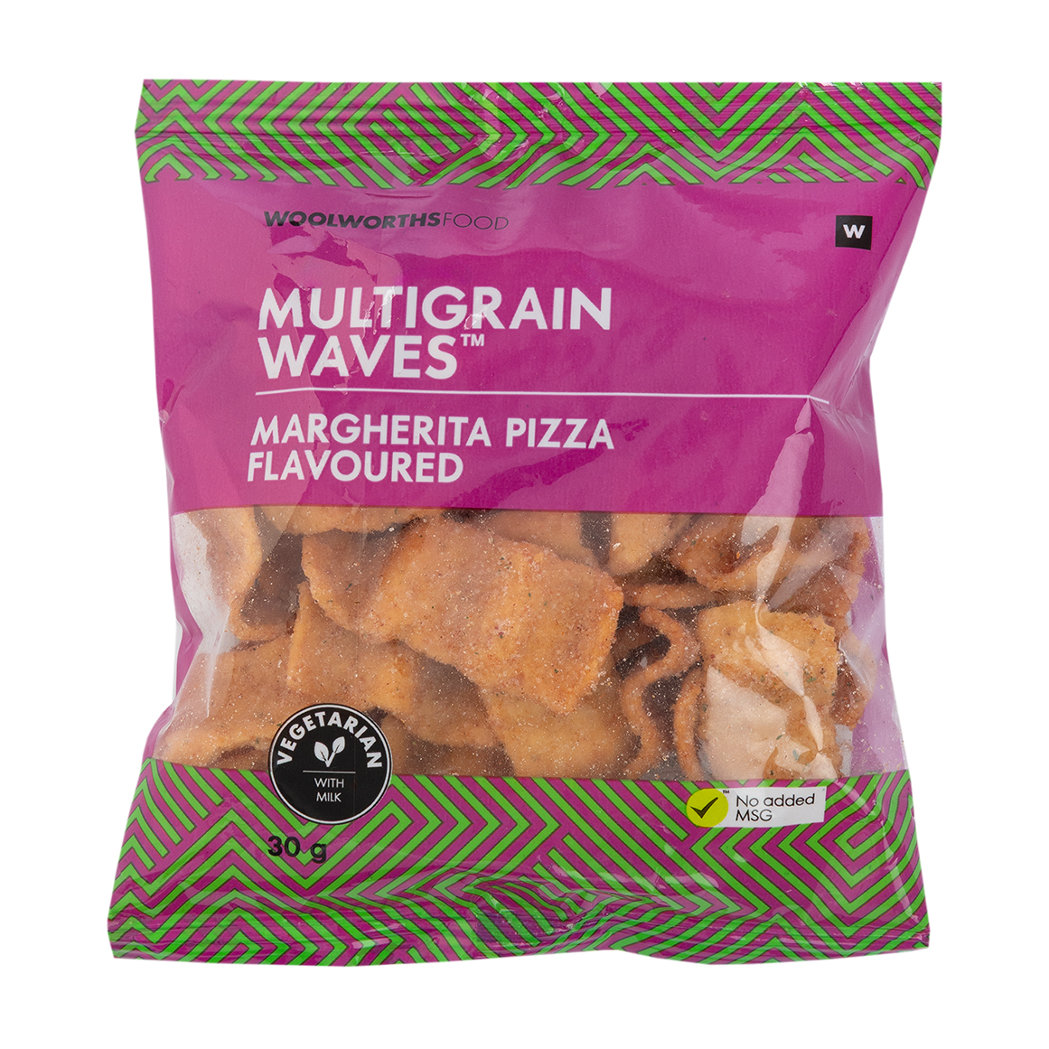 MULTIGRAIN WAVES™ Pizza Flavoured Nibbles 30 g | Woolworths.co.za