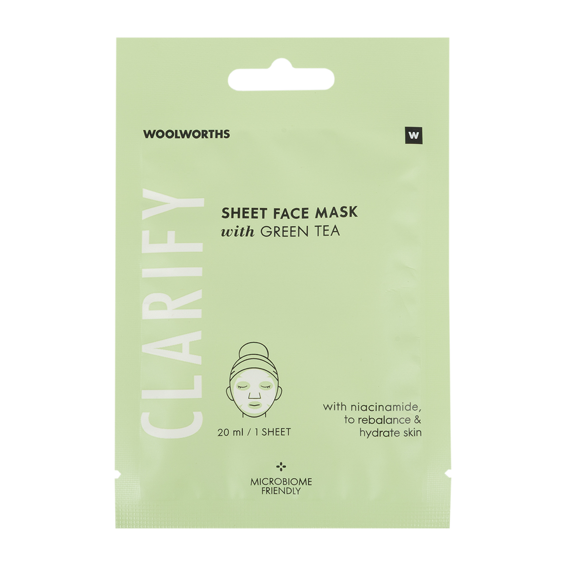 Clarify Sheet Face Mask 1 pc | Woolworths.co.za