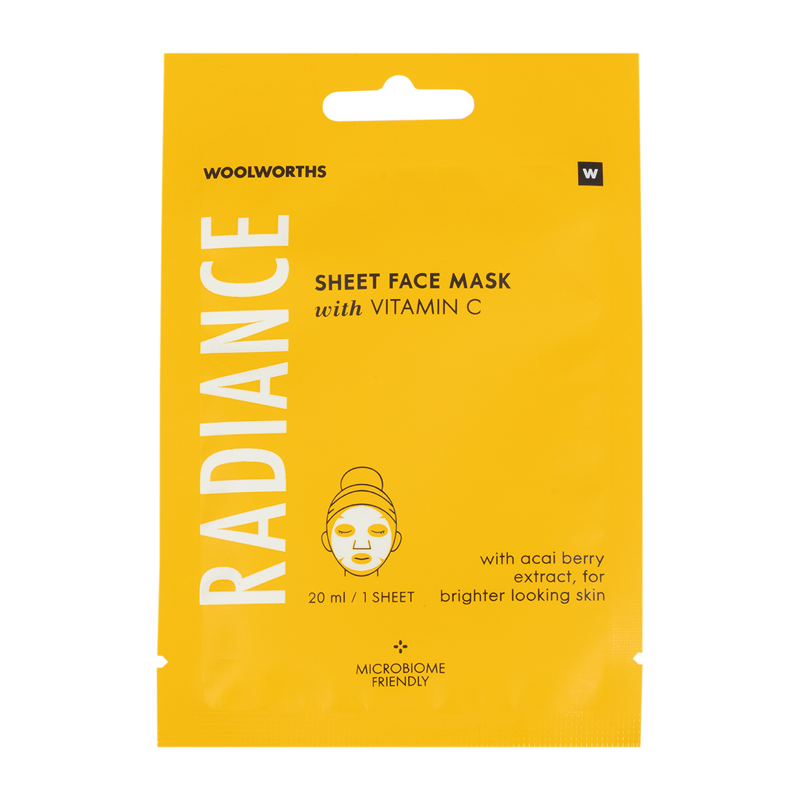 Radiance Sheet Face Mask 1 pk | Woolworths.co.za