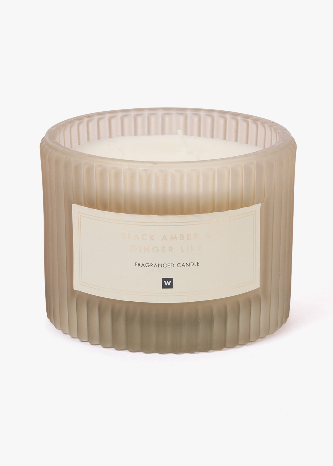 Textured Glass Candle | Woolworths.co.za