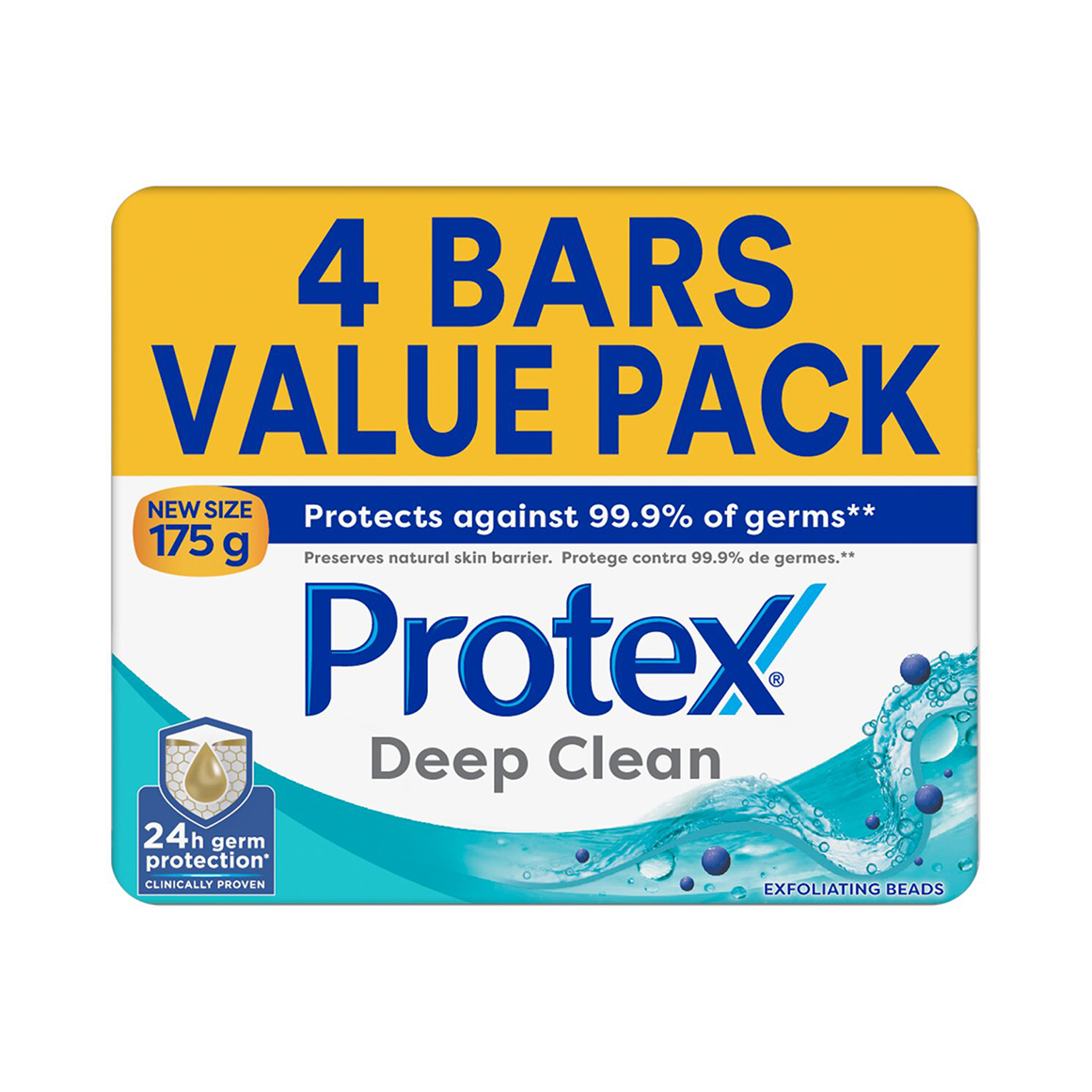 Wamiles EXTRA SOAP 2本、EXTRA MILKセット Protex Deep Clean AntiGerm Soap Bar Pack 4 x 175 g | Woolworths.co.za