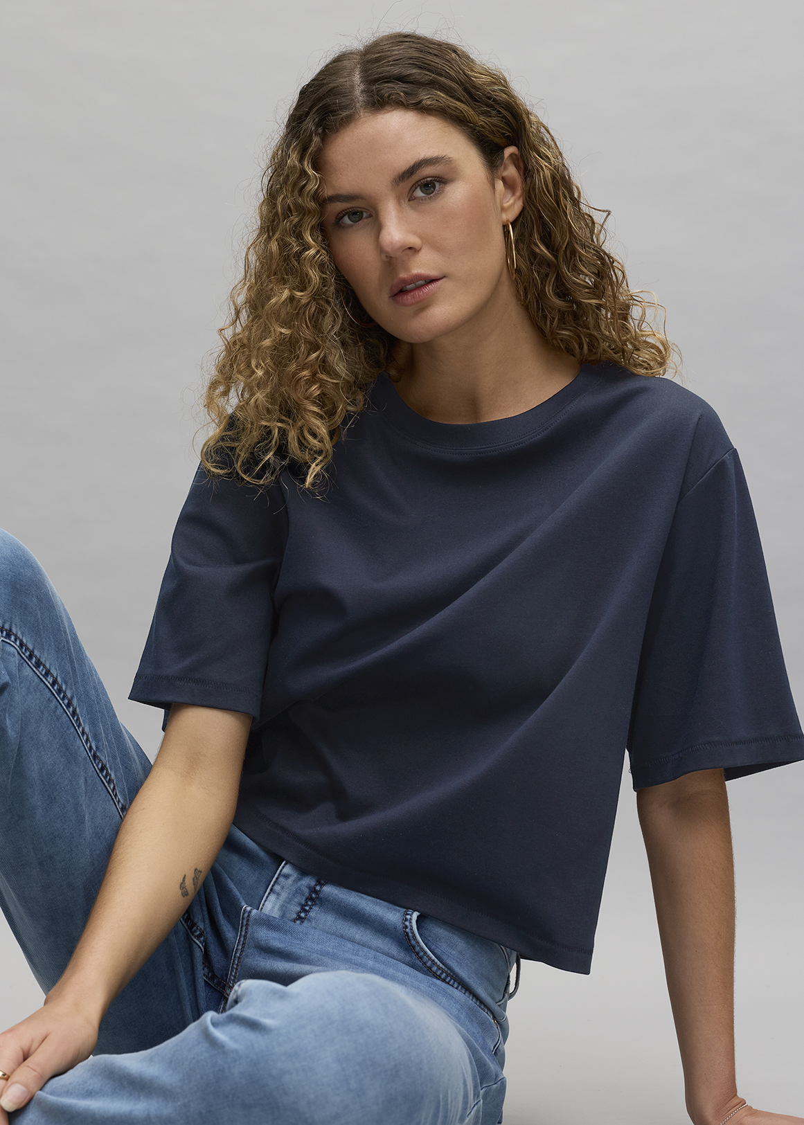 Relaxed Cotton Boxy T-shirt | Woolworths.co.za