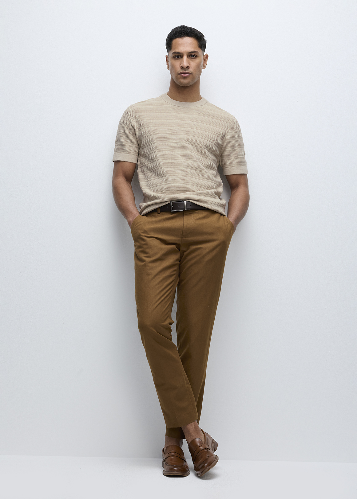 Tobacco Slim Fit Linen Blend Suit Jacket | Woolworths.co.za