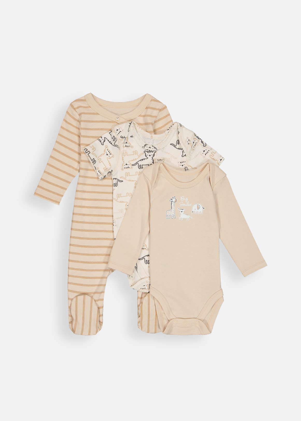 Little & Wild Baby Starter Set 3 Piece | Woolworths.co.za