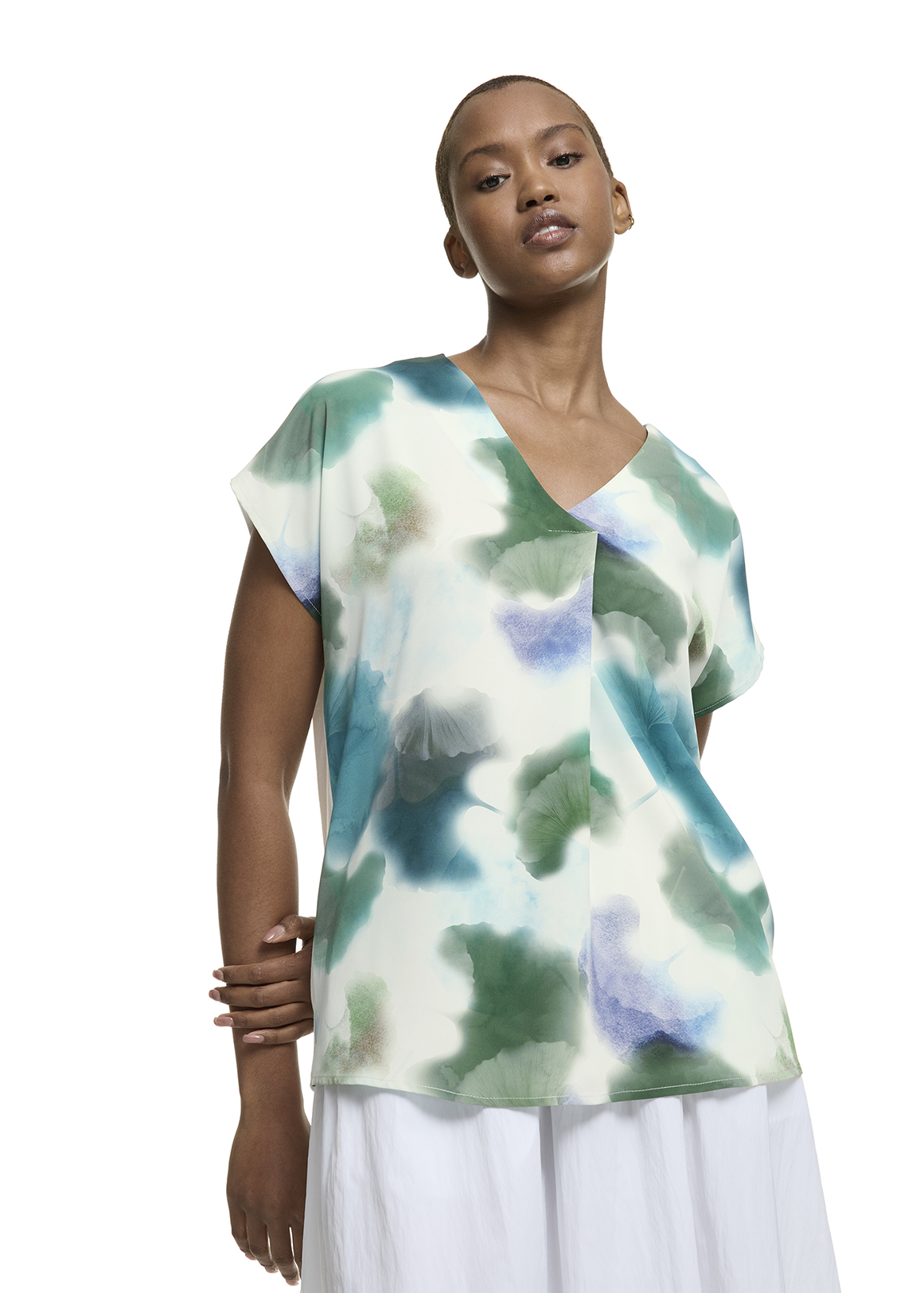 トップス SQUARE NECK LADY LIKE PLEATS TOP Pleat V-neck Top | Woolworths.co.za