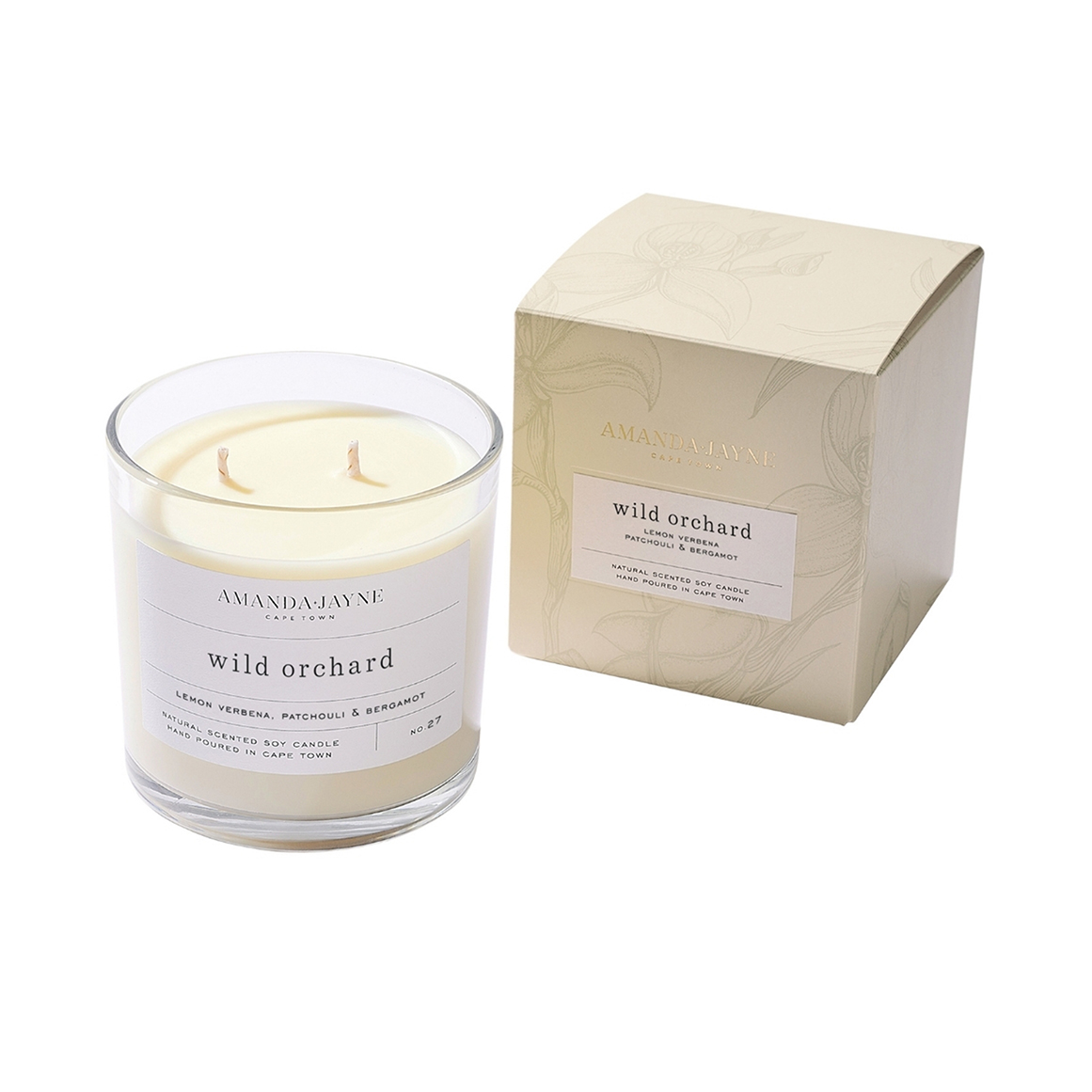 Wild Orchard Double Wick Soy Candle | Woolworths.co.za
