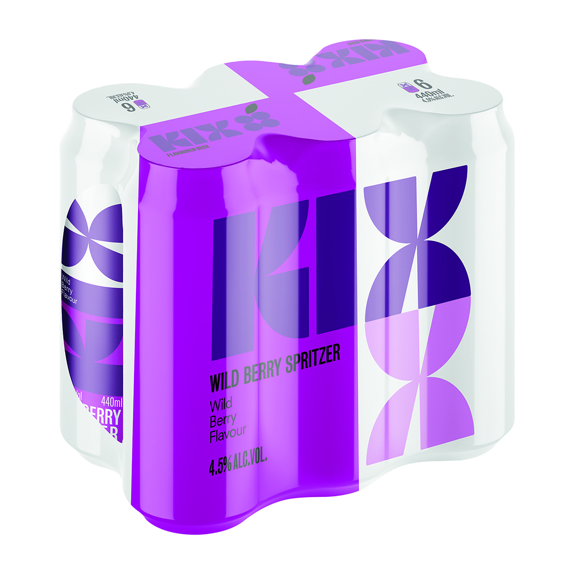 KIX Wild Berry Spritzer 6 x 440 ml Cans | Woolworths.co.za