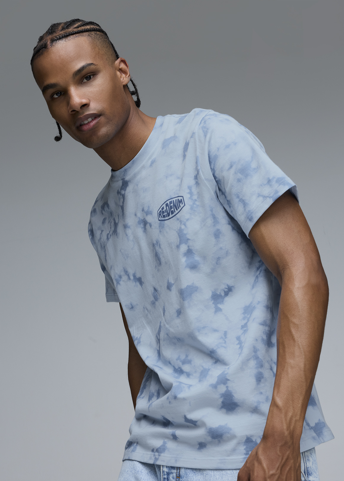 Tie Dye Cotton T-shirt | Woolworths.co.za
