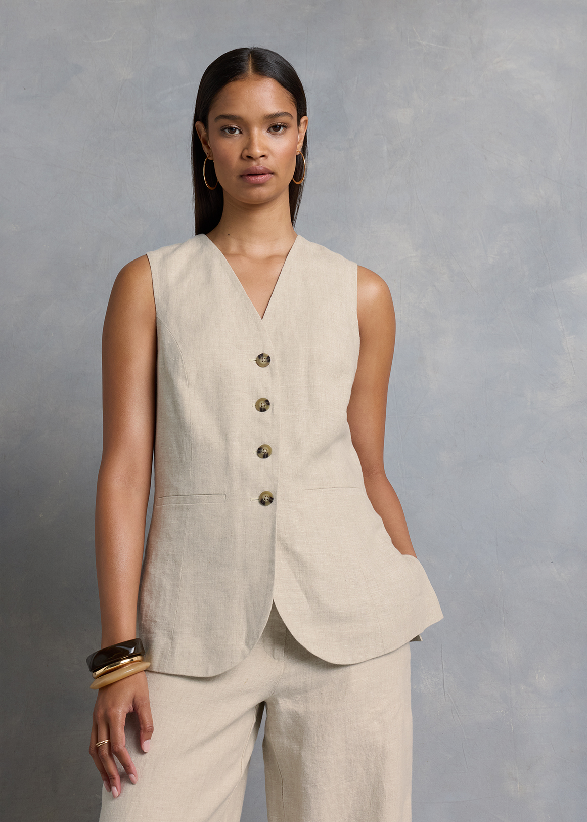 Linen Waistcoat | Woolworths.co.za