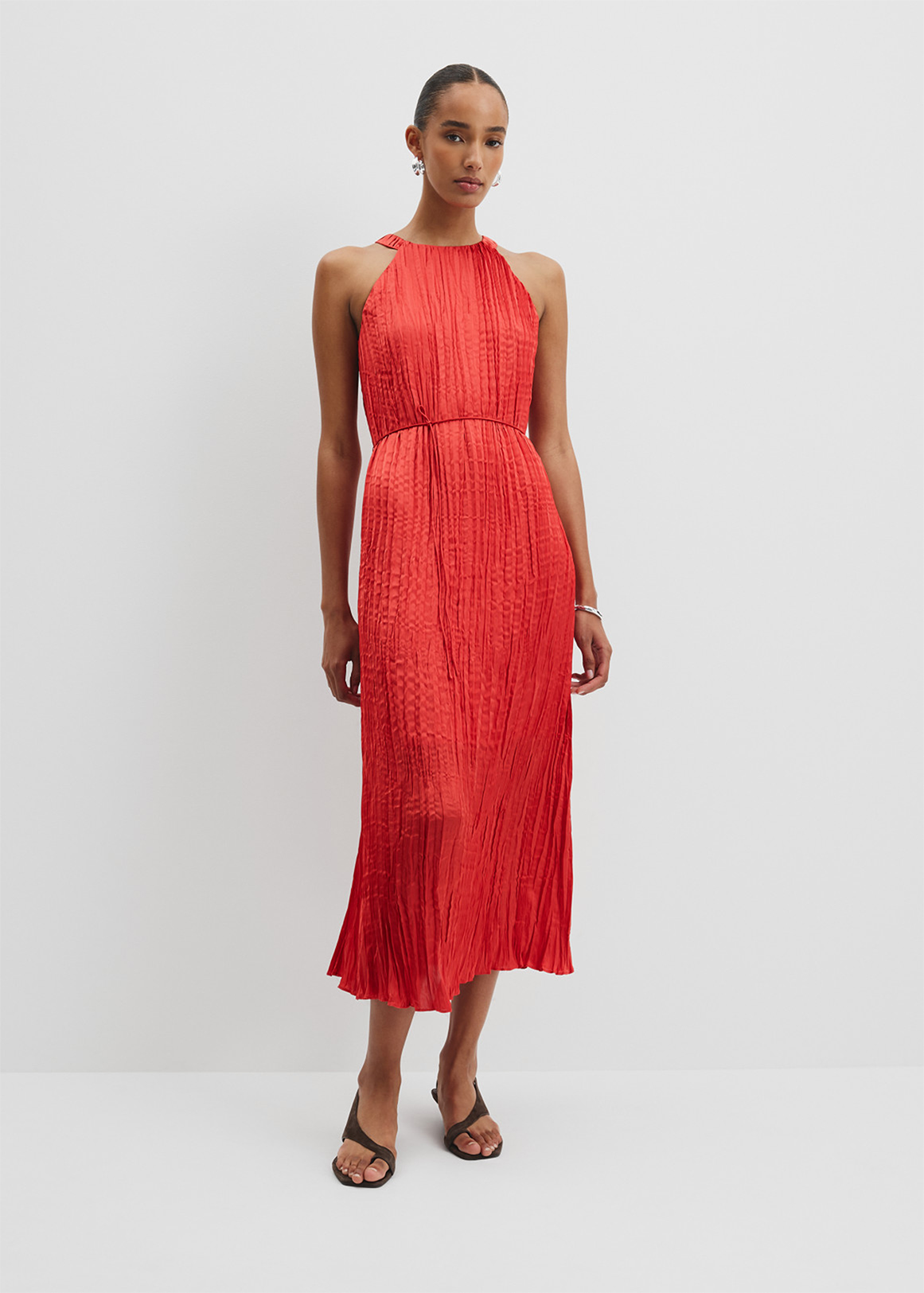Crinkle Maxi Dress | Woolworths.co.za