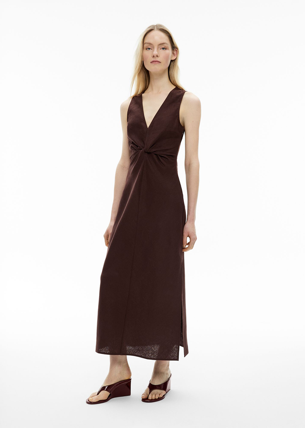 Front Twist Dress | Woolworths.co.za