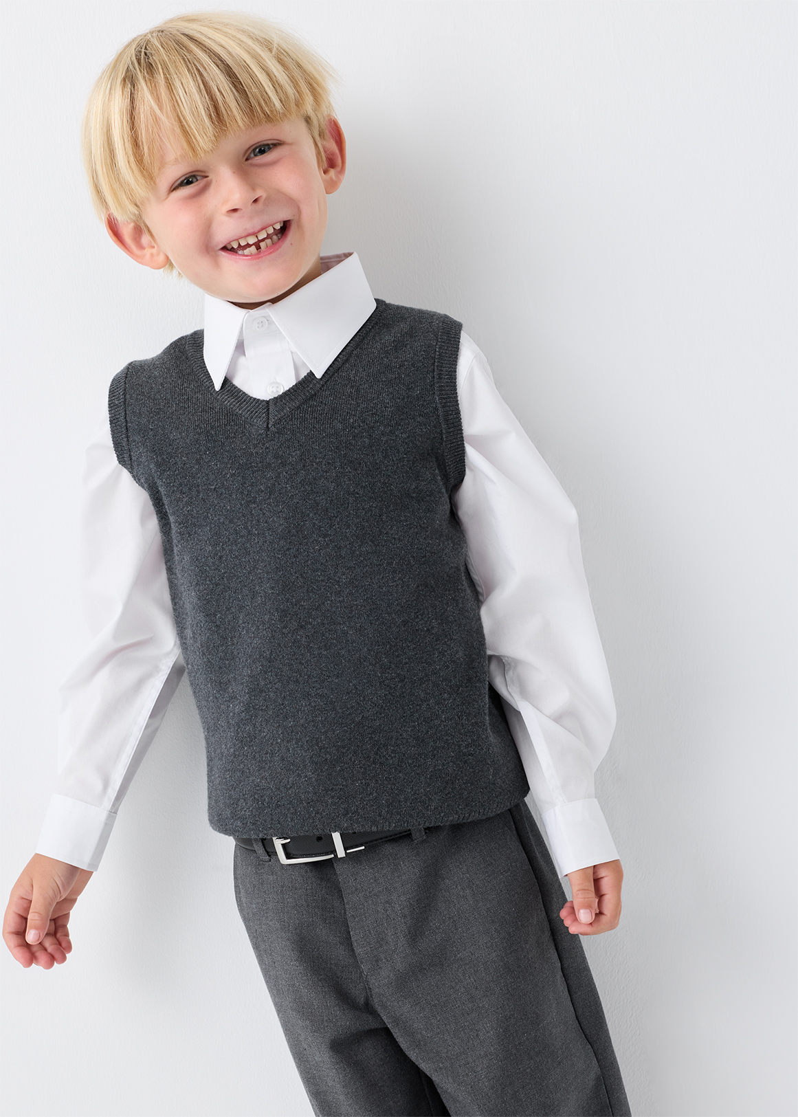 【New】Deuxieme Classe Sleeveless Pullover Sleeveless V-neck School Pullover | Woolworths.co.za